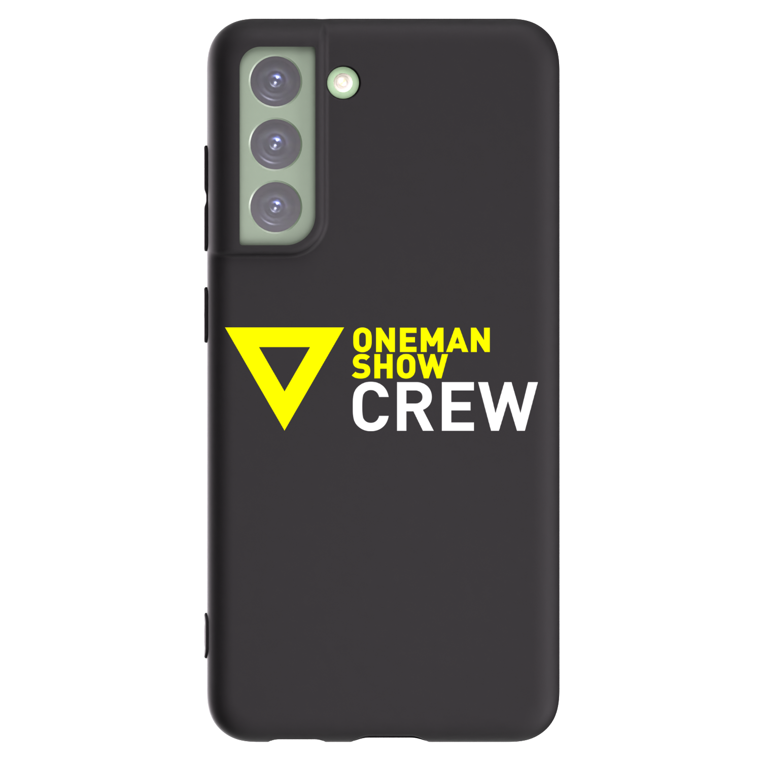 Picasee silikonový černý obal pro Samsung Galaxy S21 FE 5G - ONEMANSHOW CREW