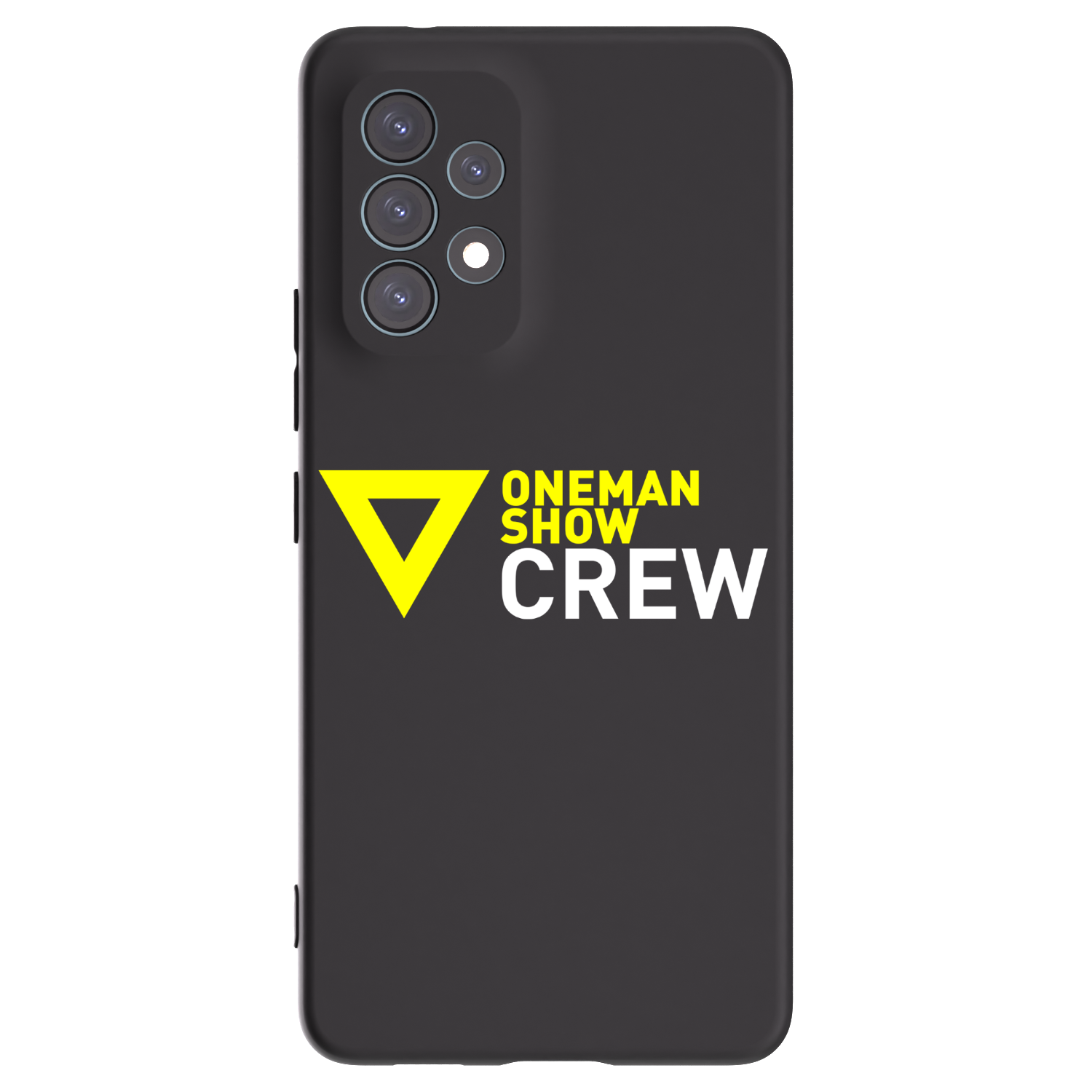 Picasee silikonový černý obal pro Samsung Galaxy A53 5G A536 - ONEMANSHOW CREW