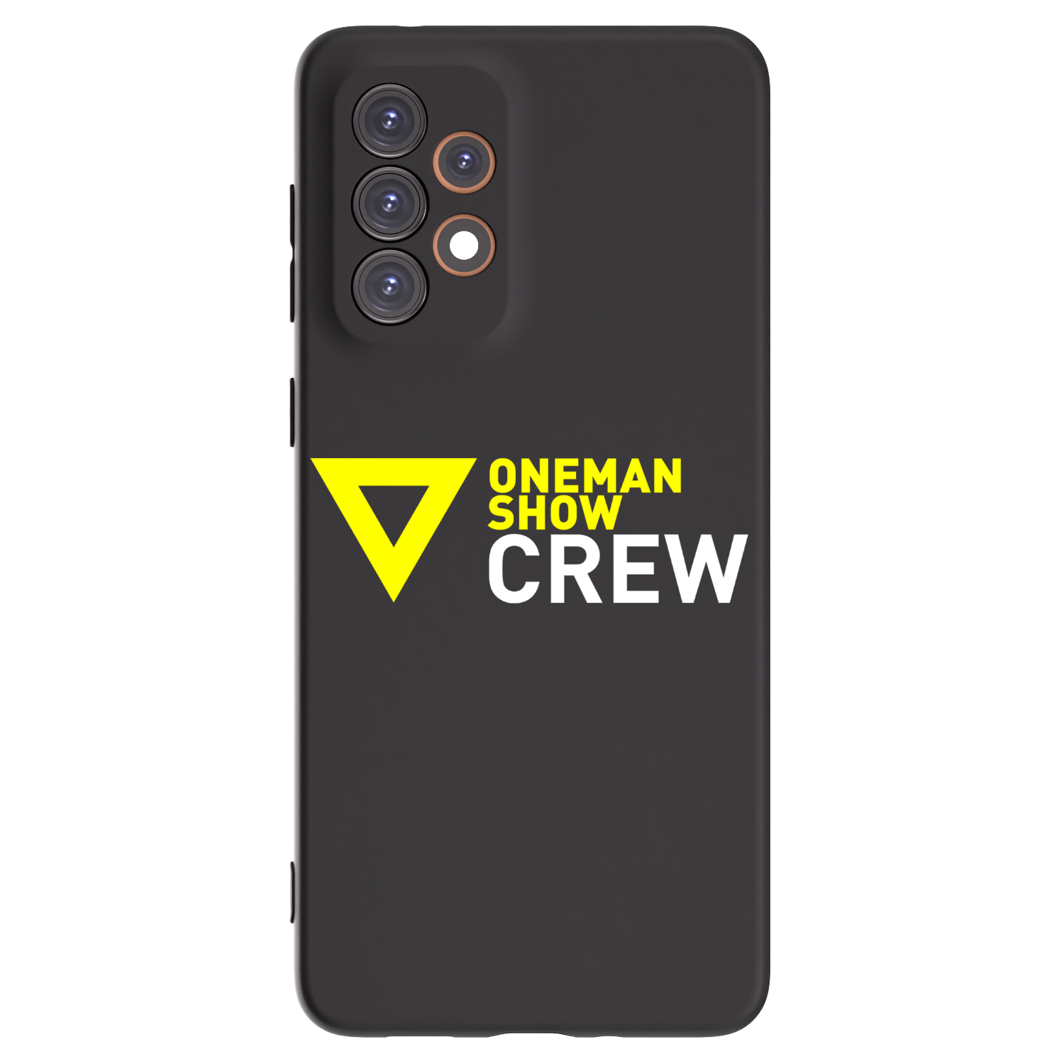 Picasee silikonový černý obal pro Samsung Galaxy A33 5G A336 - ONEMANSHOW CREW