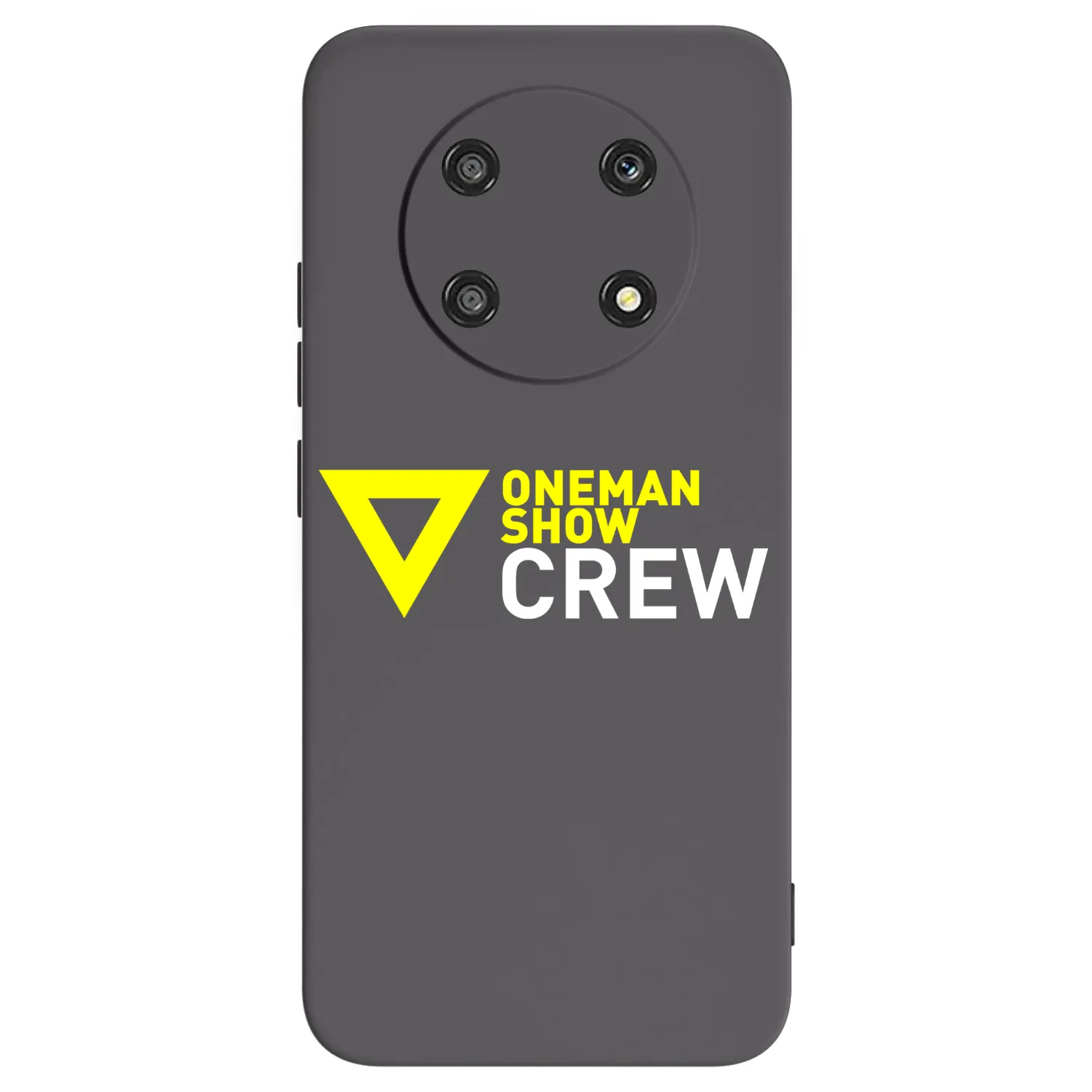 Picasee silikonový černý obal pro Honor Magic4 Lite 5G - ONEMANSHOW CREW