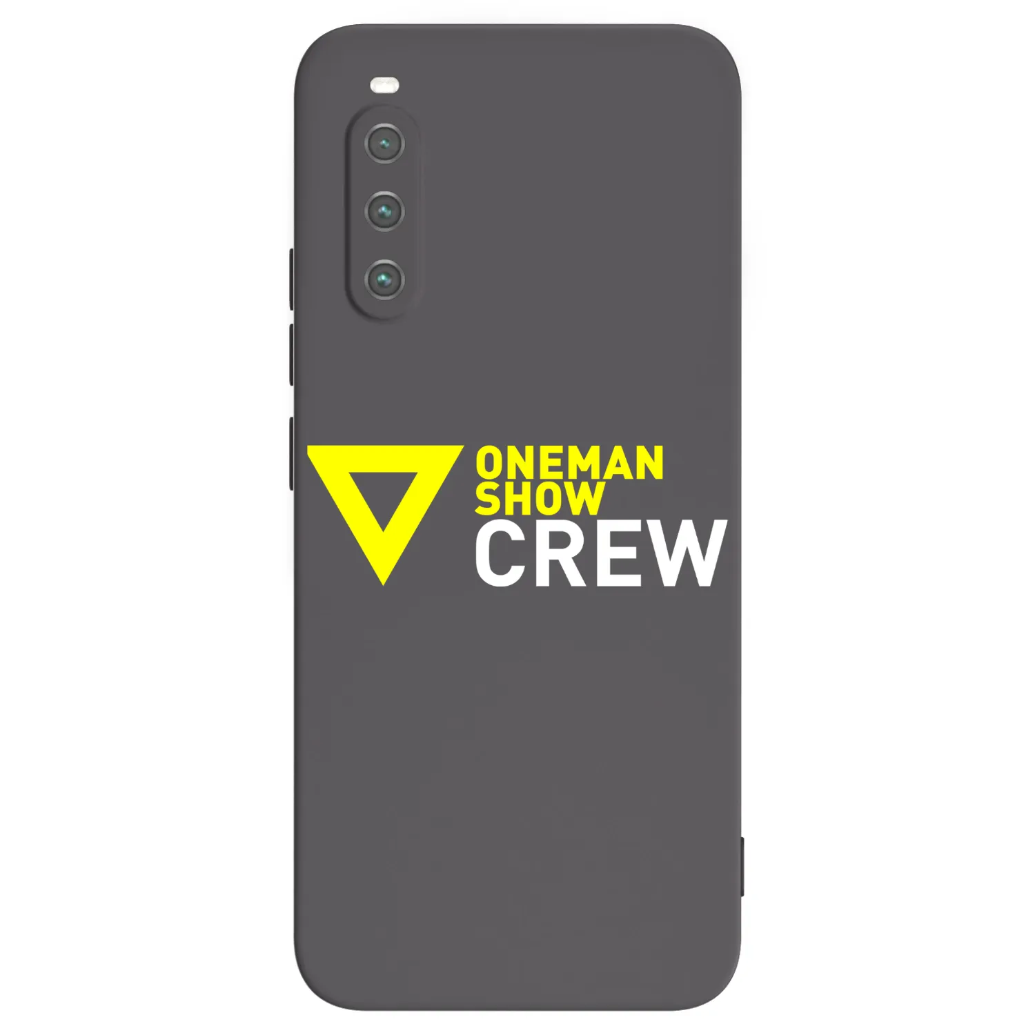 Picasee silikonový černý obal pro Sony Xperia 10 IV 5G - ONEMANSHOW CREW