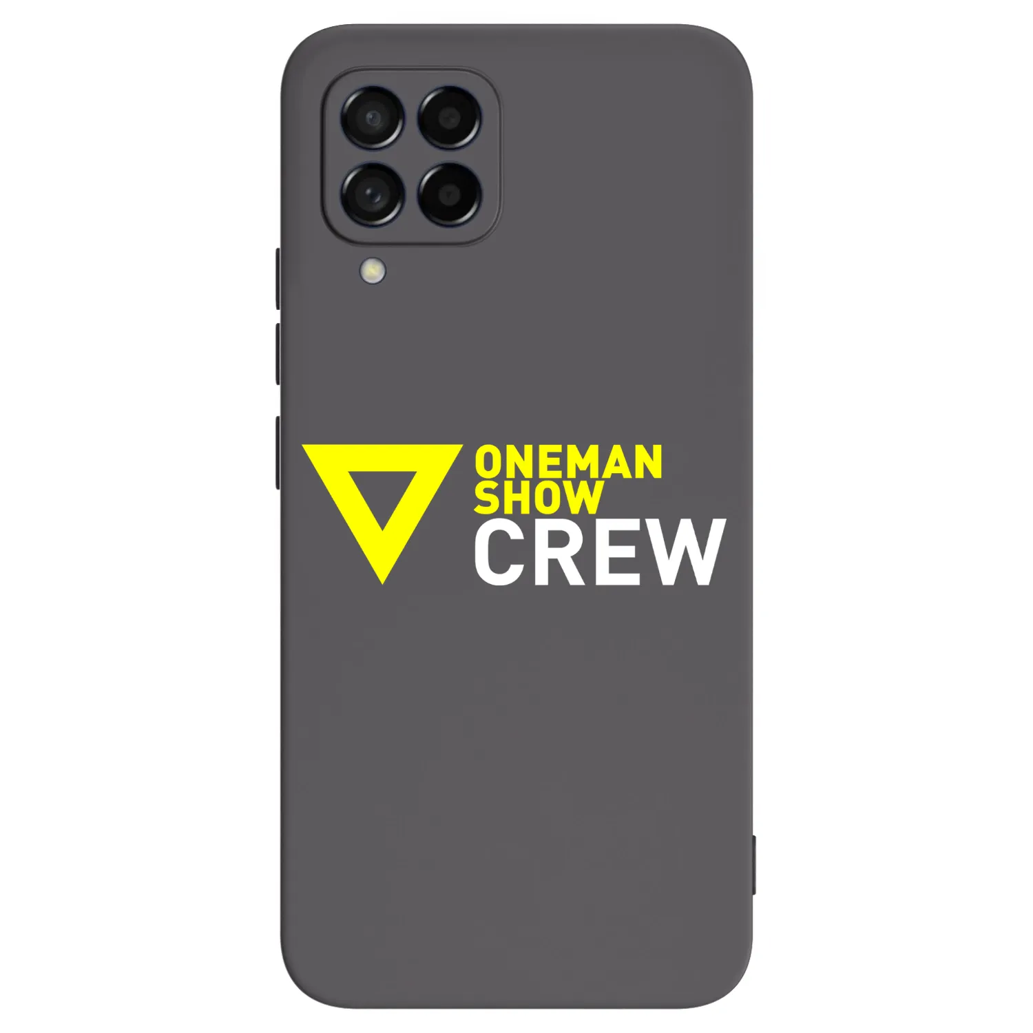 Picasee silikonový černý obal pro Samsung Galaxy M53 5G - ONEMANSHOW CREW