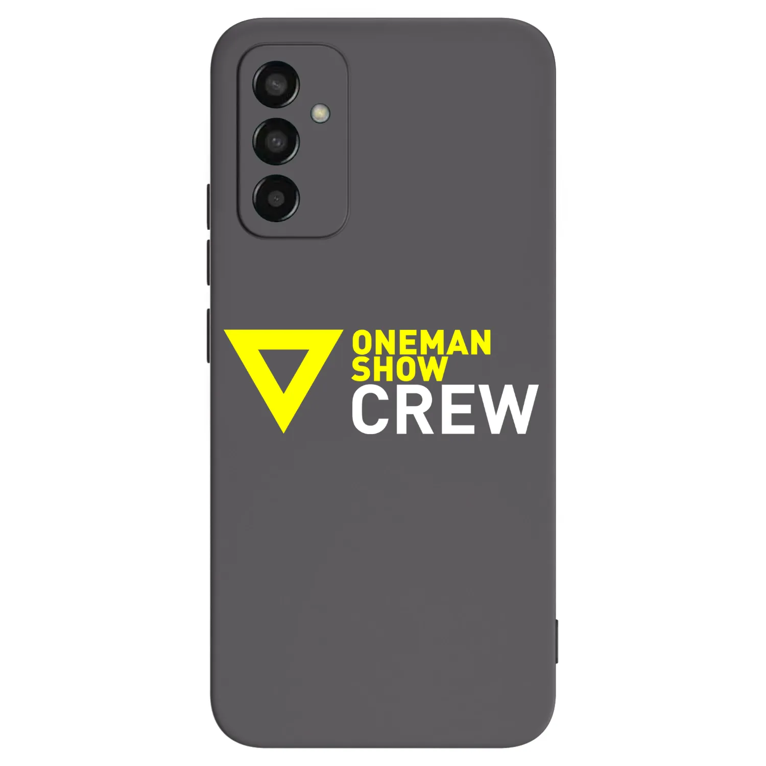 Picasee silikonový černý obal pro Samsung Galaxy M13 M135F - ONEMANSHOW CREW
