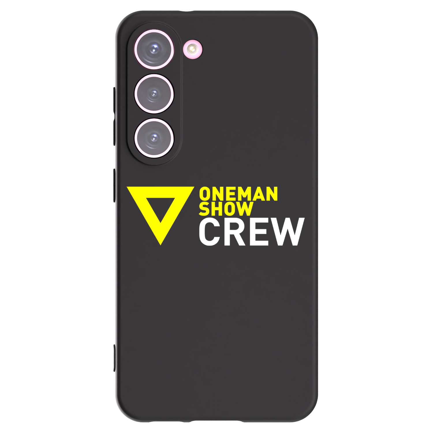 Picasee silikonový černý obal pro Samsung Galaxy S23 5G - ONEMANSHOW CREW