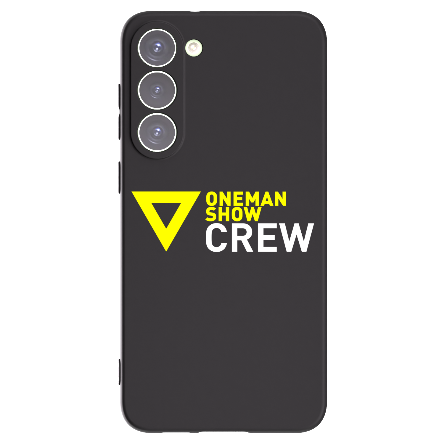 Picasee silikonový černý obal pro Samsung Galaxy S23+ 5G - ONEMANSHOW CREW