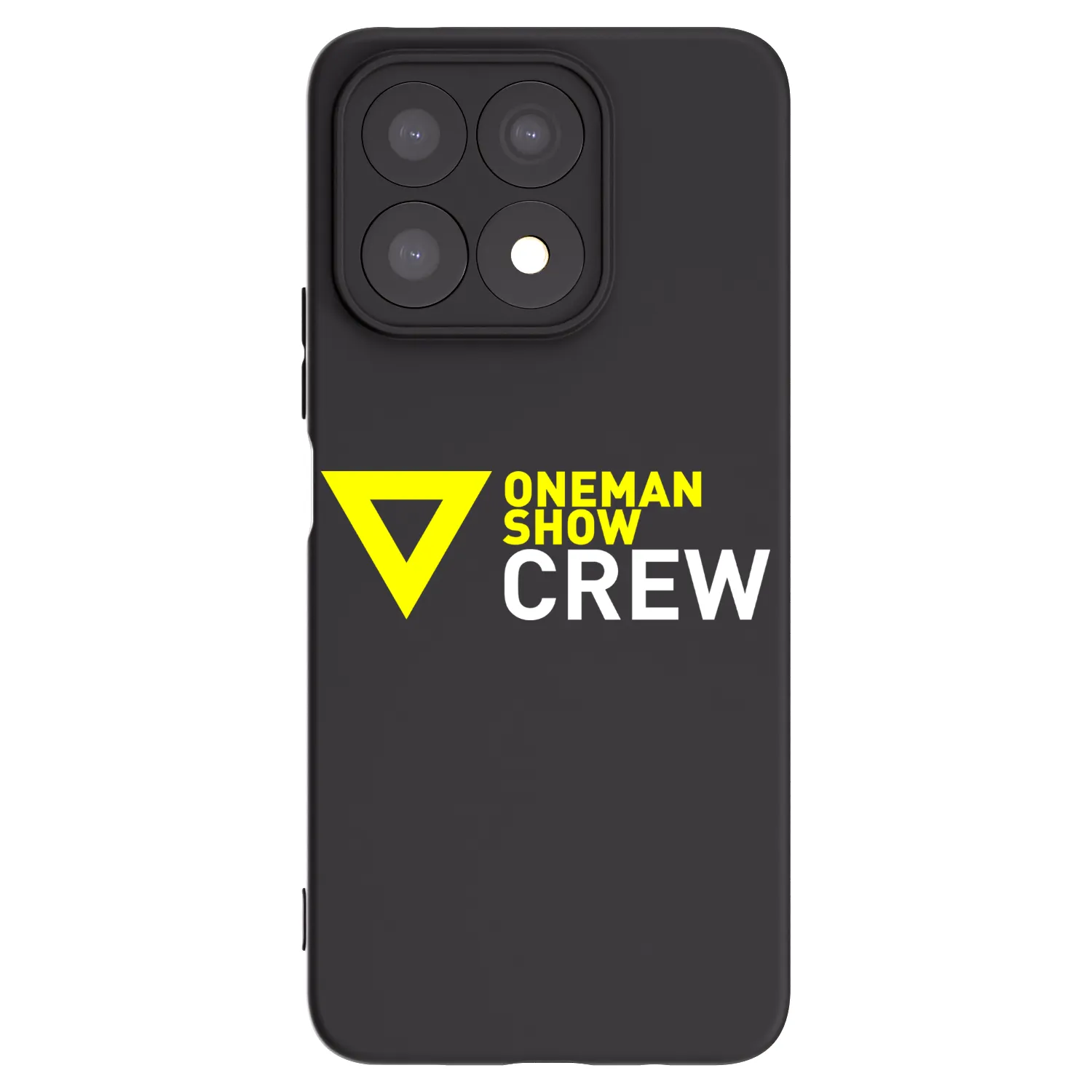 Picasee silikonový černý obal pro Honor X8a - ONEMANSHOW CREW
