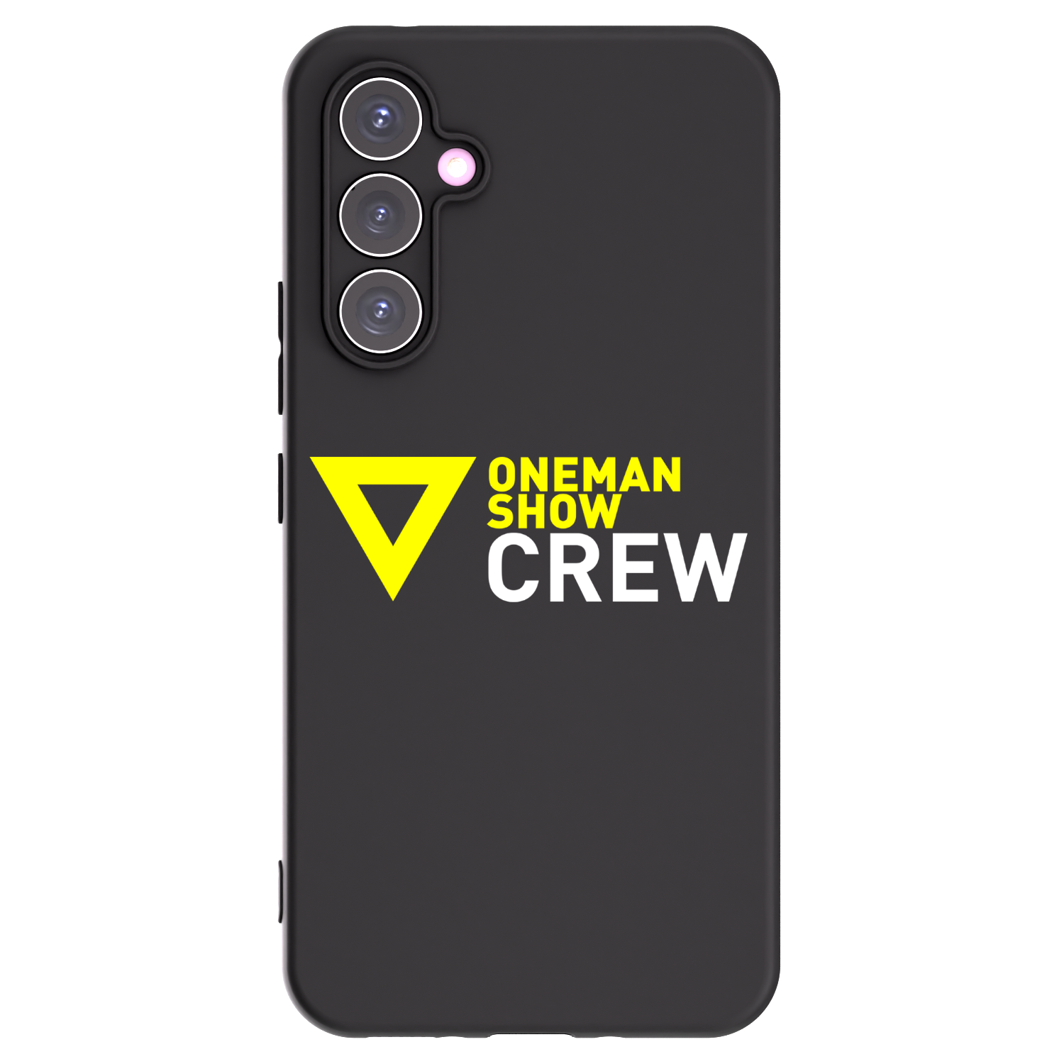 Picasee silikonový černý obal pro Samsung Galaxy A54 5G A546B - ONEMANSHOW CREW