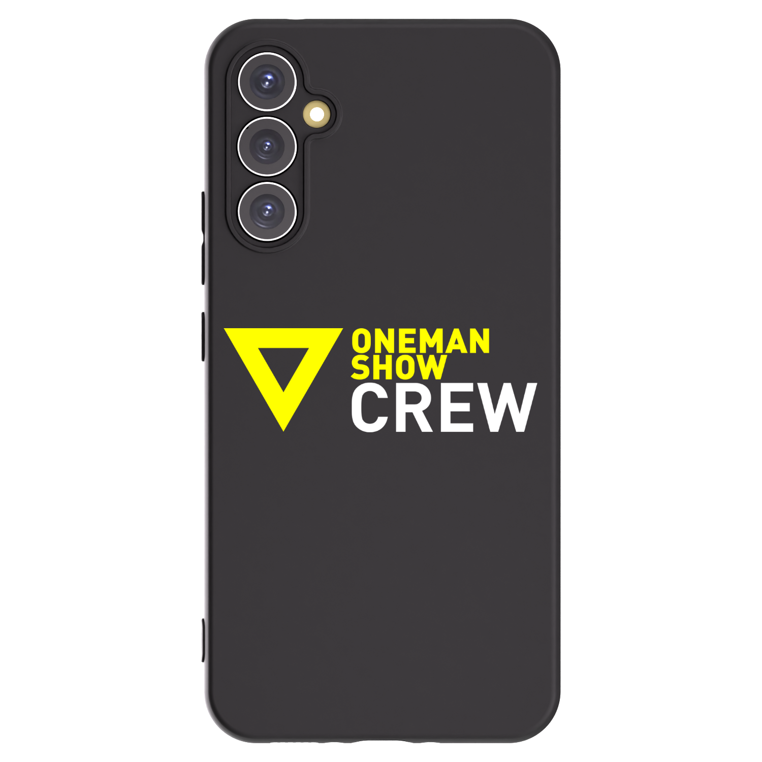 Picasee silikonový černý obal pro Samsung Galaxy A34 5G A346B - ONEMANSHOW CREW