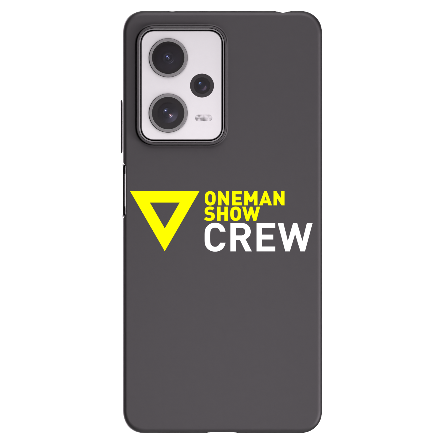 Picasee silikonový černý obal pro Xiaomi Redmi Note 12 Pro+ 5G - ONEMANSHOW CREW