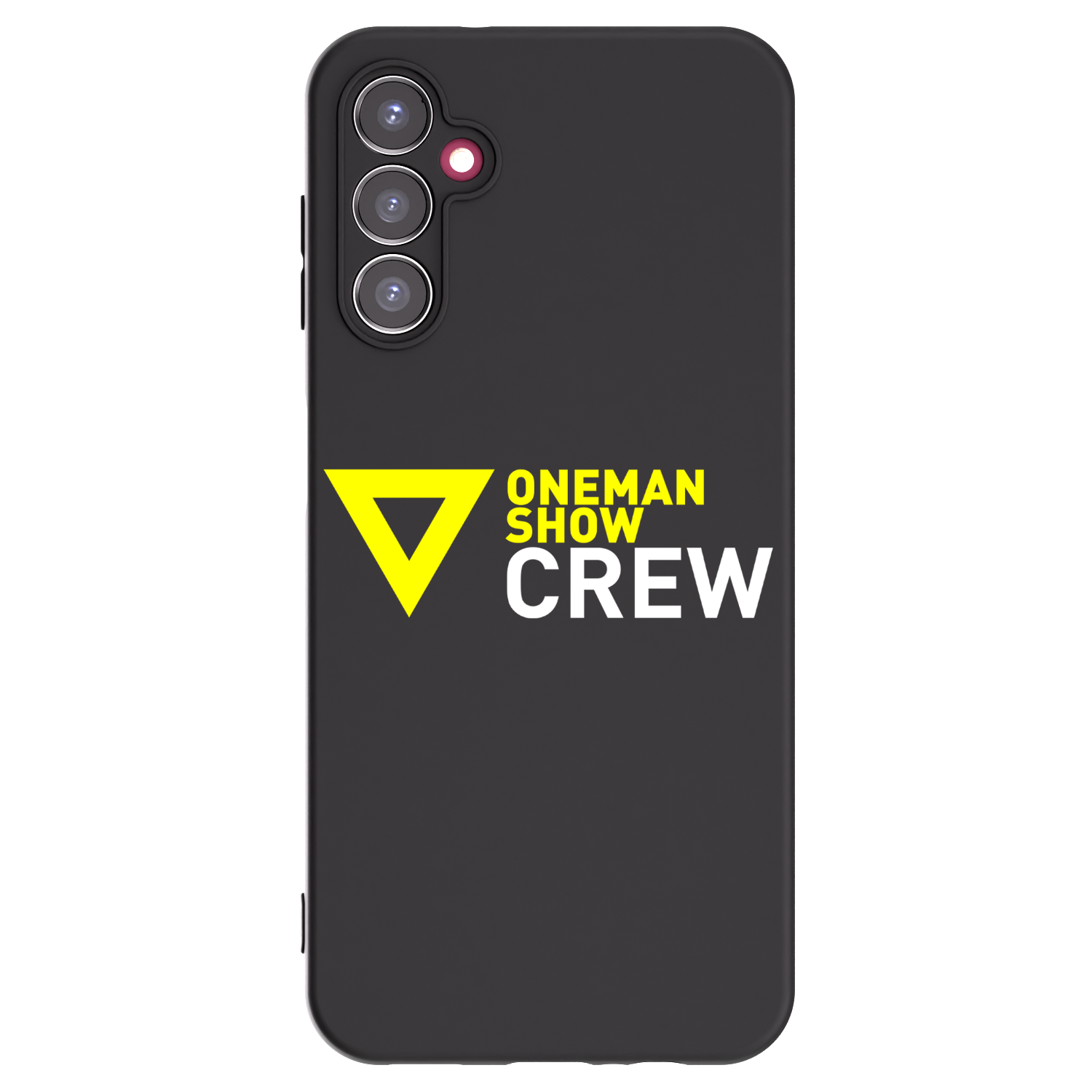 Picasee silikonový černý obal pro Samsung Galaxy A14 4G A145R - ONEMANSHOW CREW
