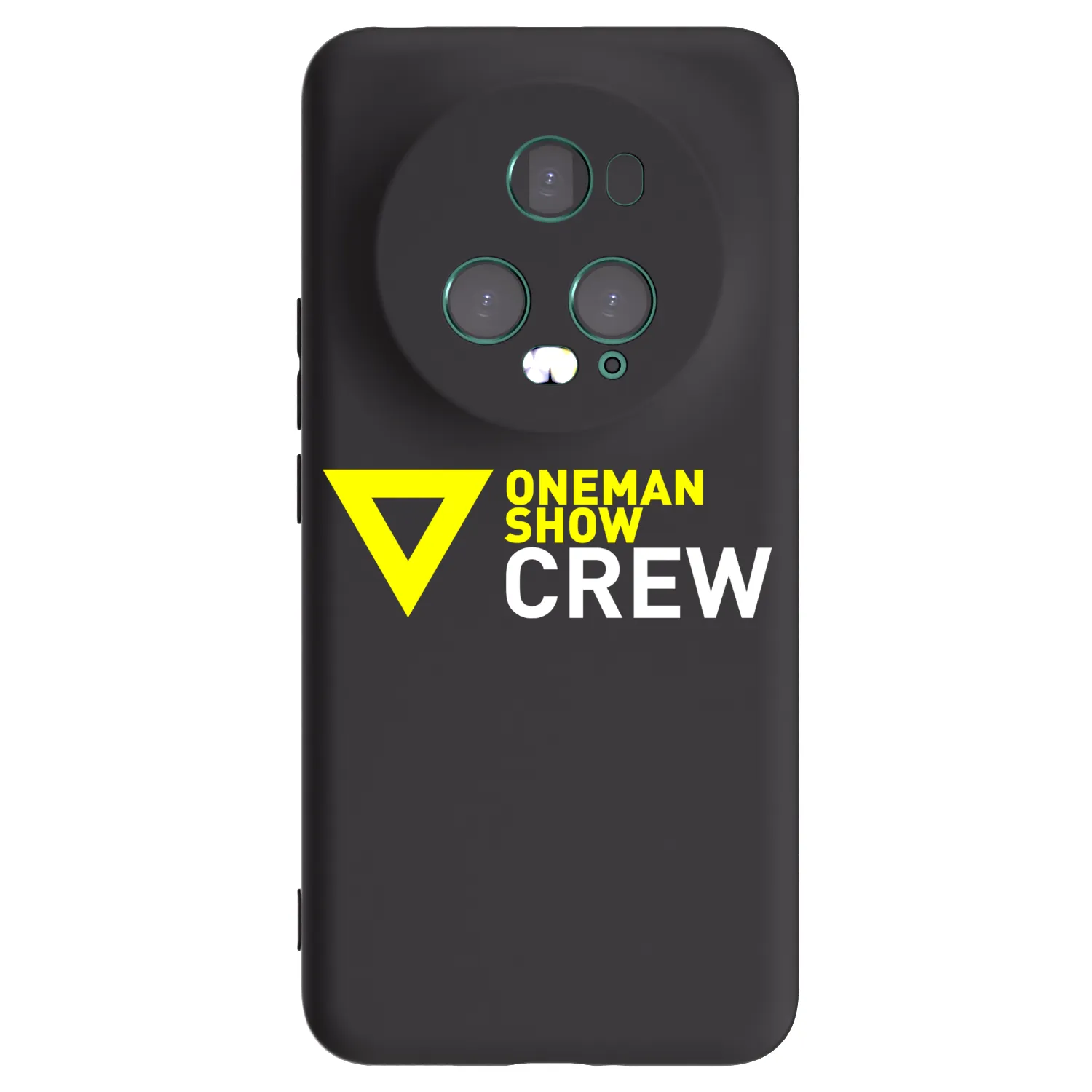 Picasee silikonový černý obal pro Honor Magic5 Pro - ONEMANSHOW CREW
