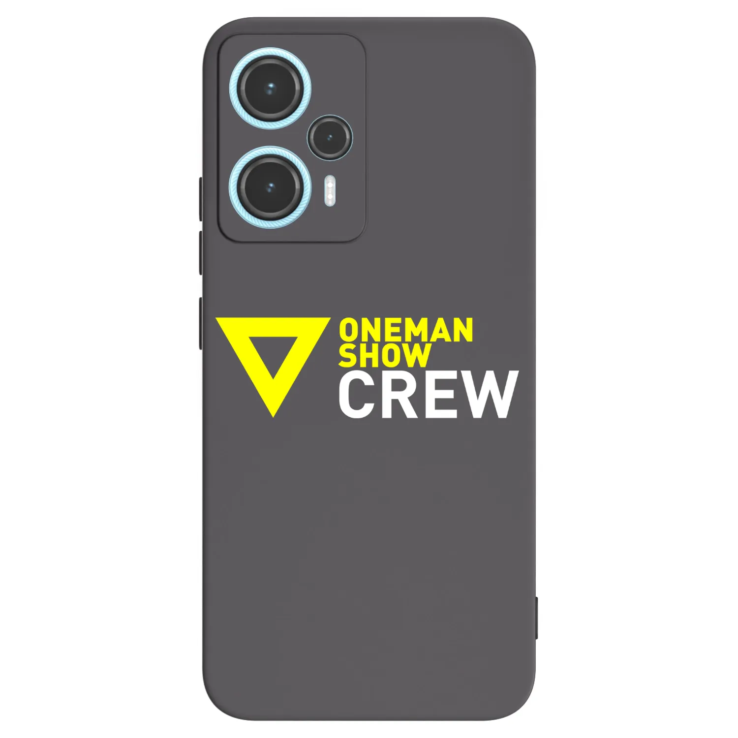 Picasee silikonový černý obal pro Xiaomi Poco F5 - ONEMANSHOW CREW