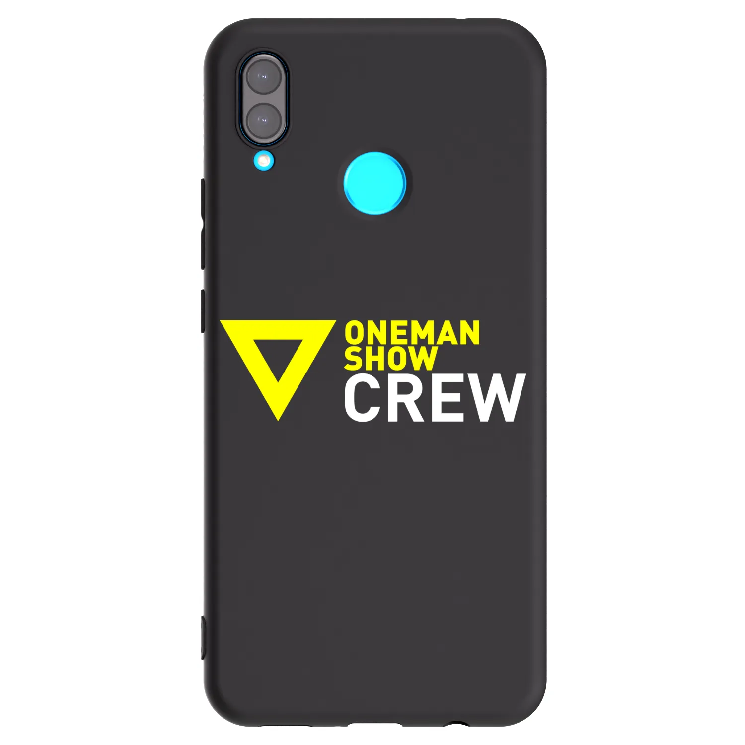 Picasee silikonový černý obal pro Huawei Nova 3i - ONEMANSHOW CREW