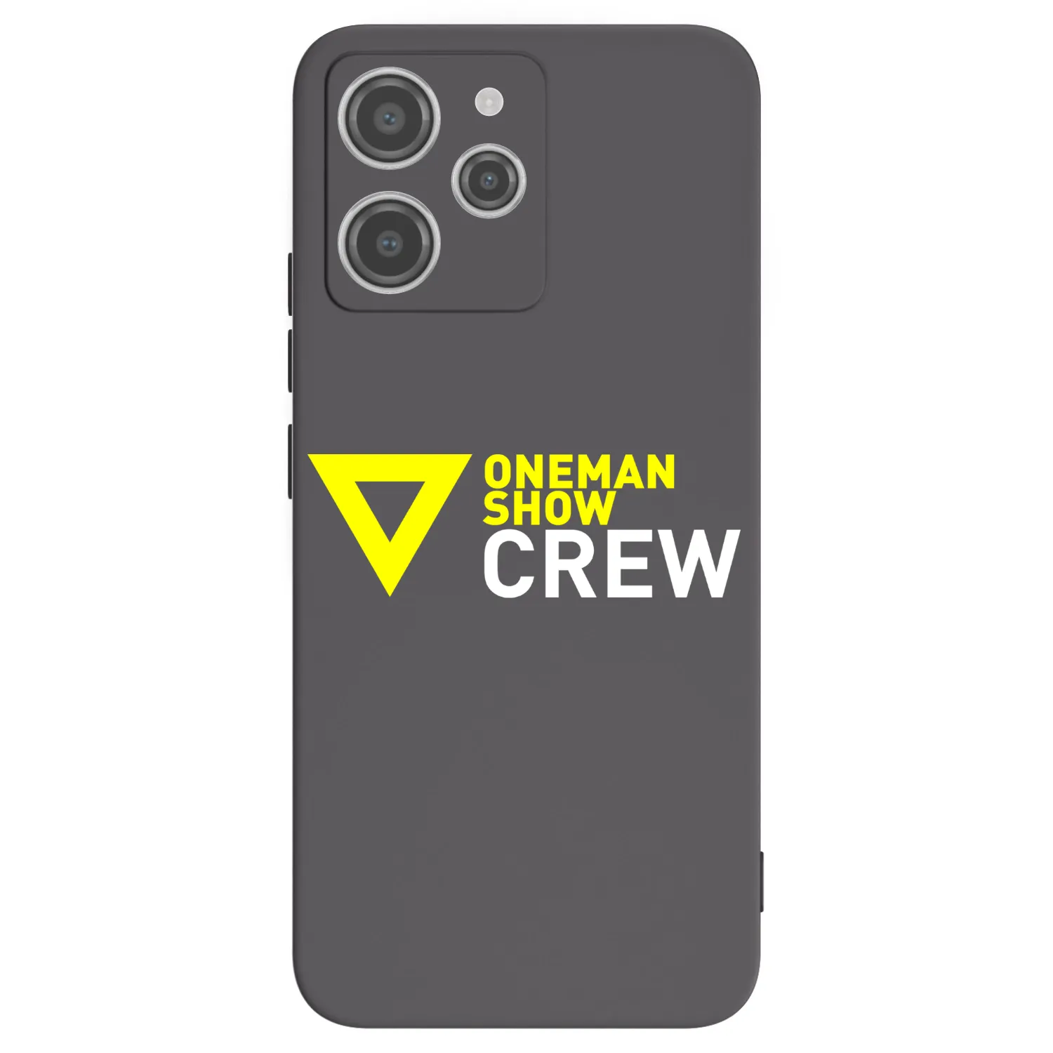 Picasee silikonový černý obal pro Xiaomi Redmi 12 4G - ONEMANSHOW CREW
