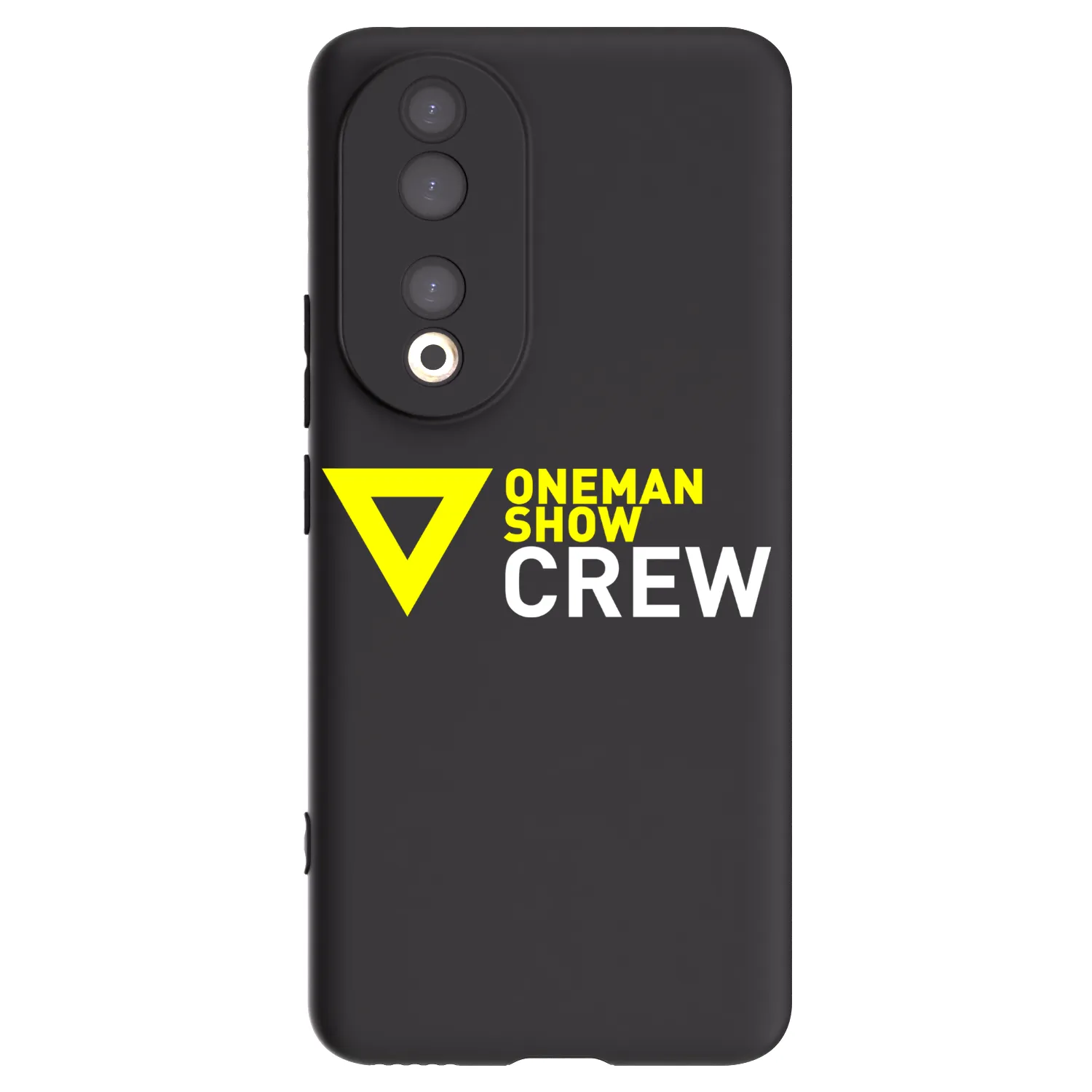 Picasee silikonový černý obal pro Honor 90 5G - ONEMANSHOW CREW