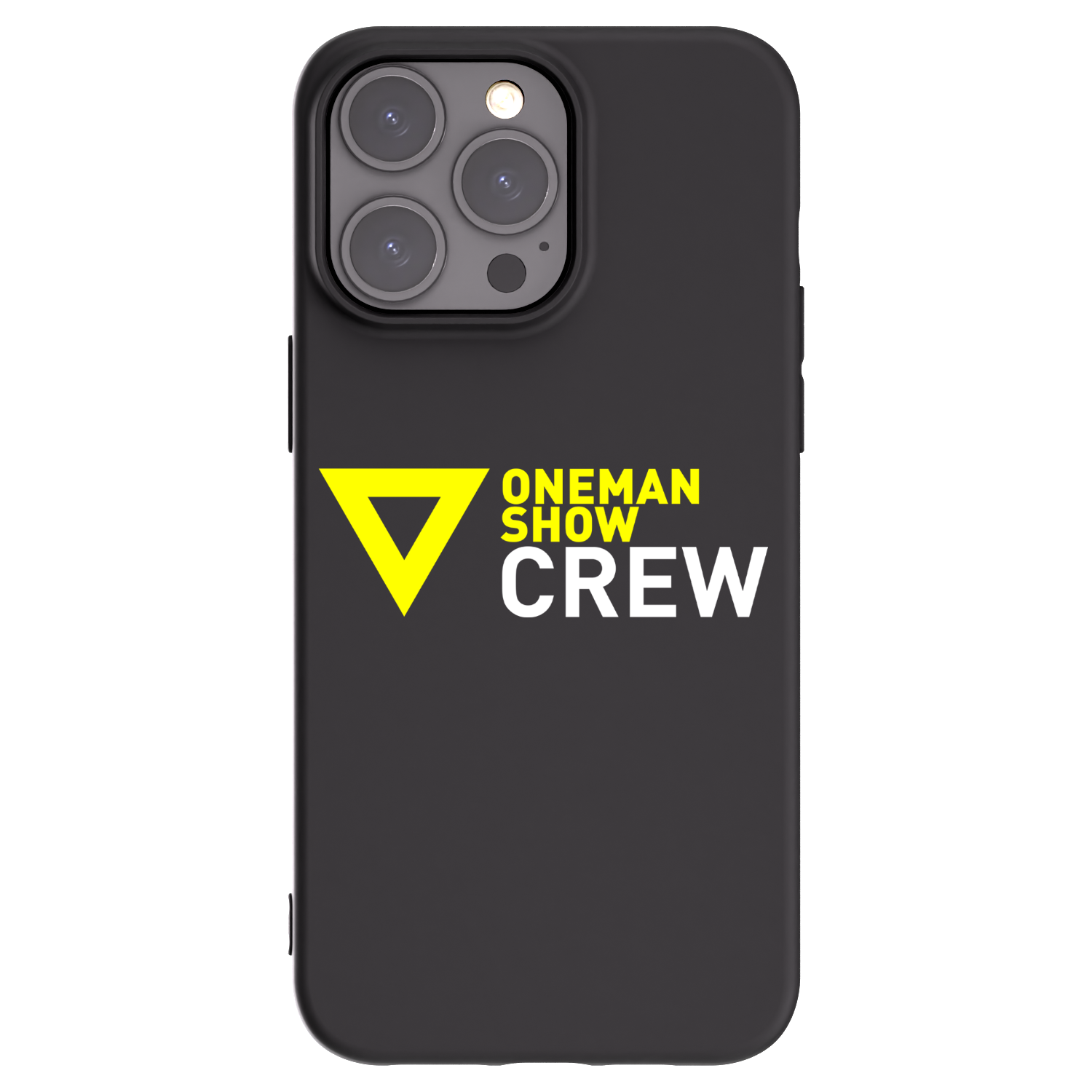 Picasee silikonový černý obal pro Apple iPhone 15 Pro Max - ONEMANSHOW CREW