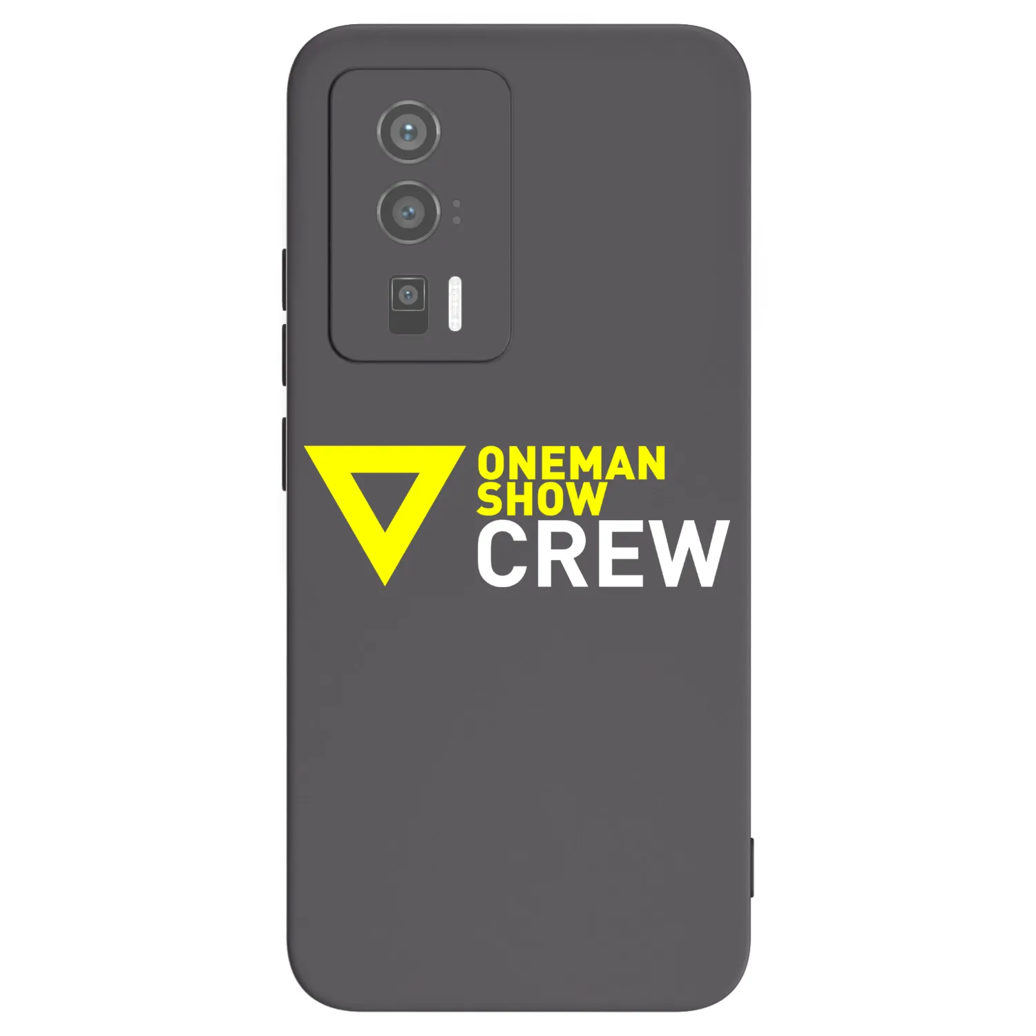 Picasee silikonový černý obal pro Xiaomi Poco F5 Pro 5G - ONEMANSHOW CREW