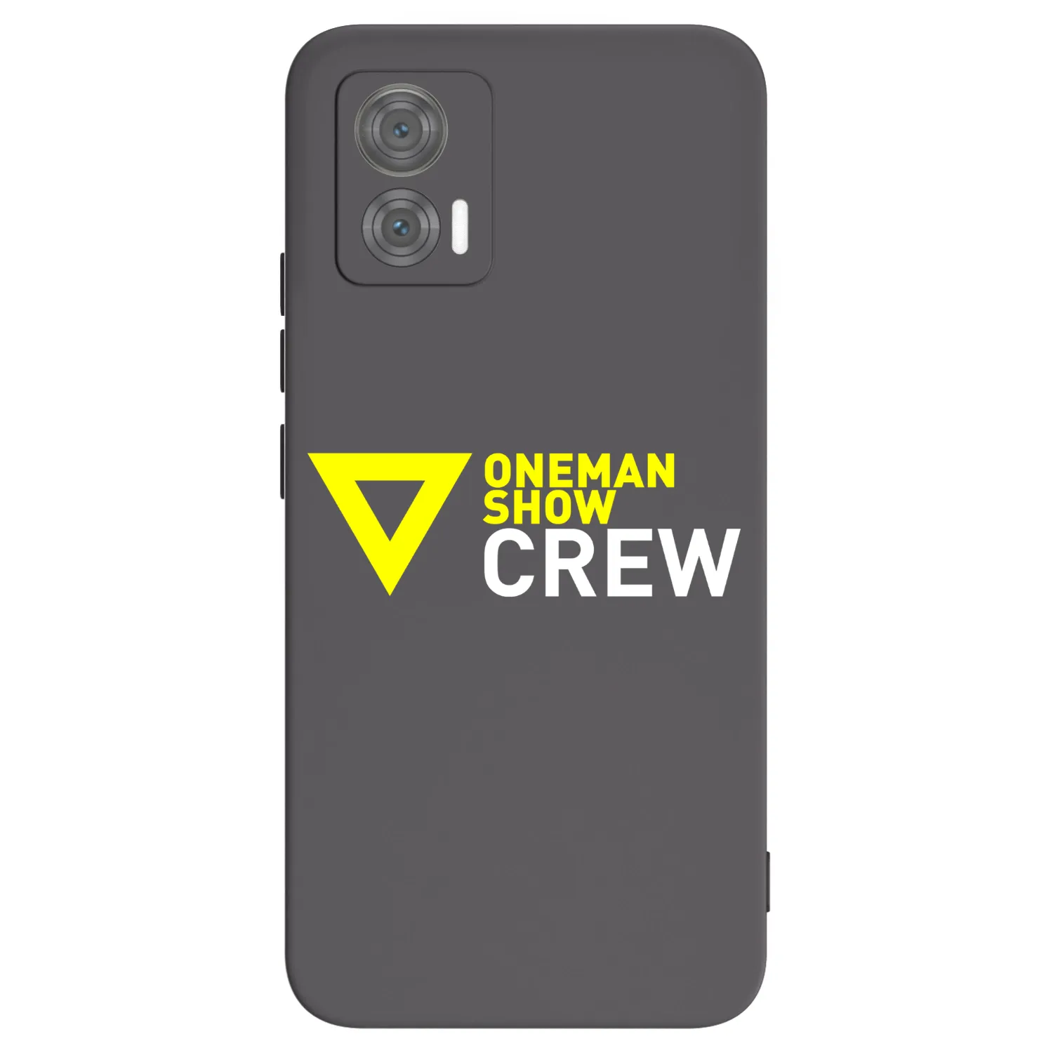 Picasee silikonový černý obal pro Motorola Edge 30 Neo - ONEMANSHOW CREW