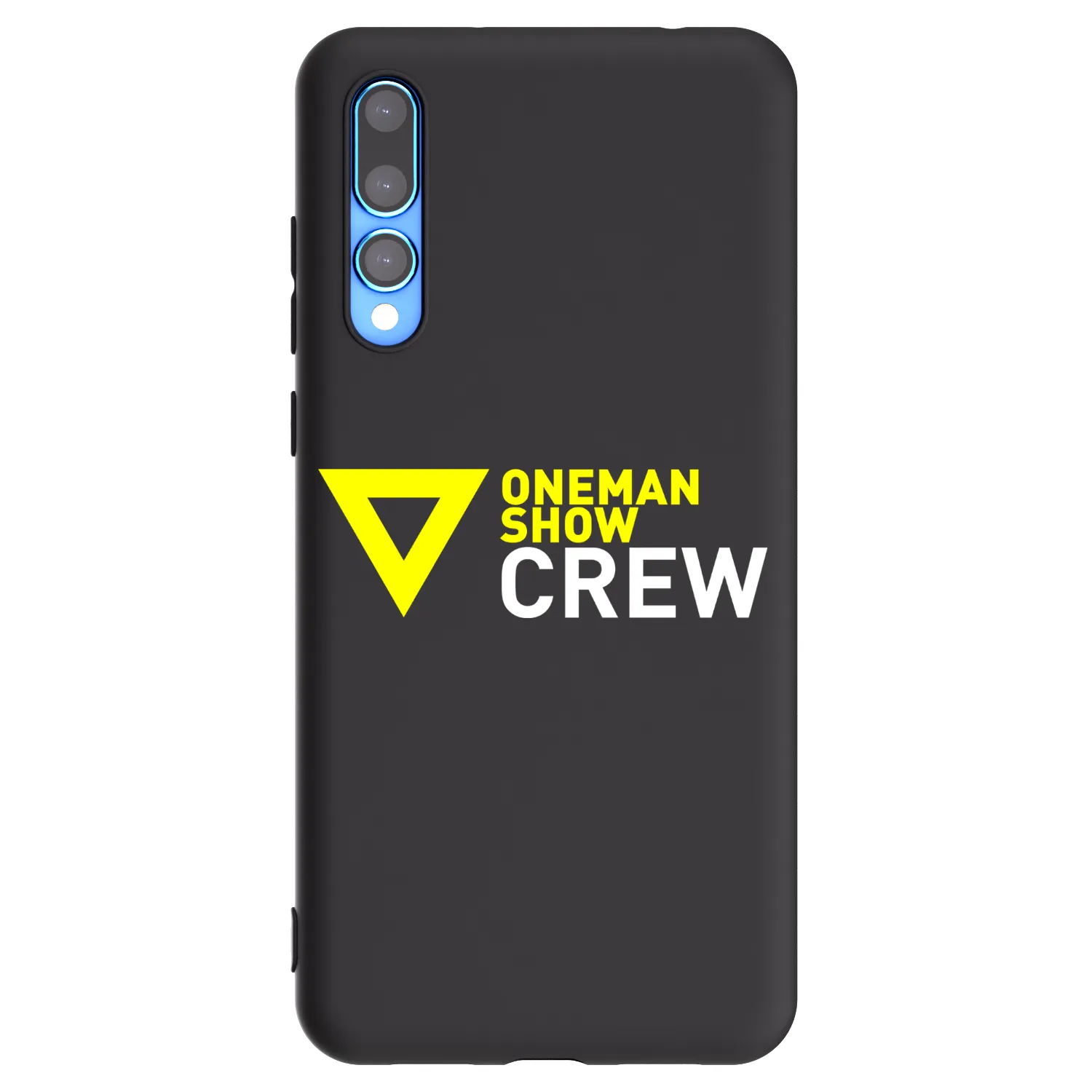 Picasee silikonový černý obal pro Huawei P20 Pro - ONEMANSHOW CREW