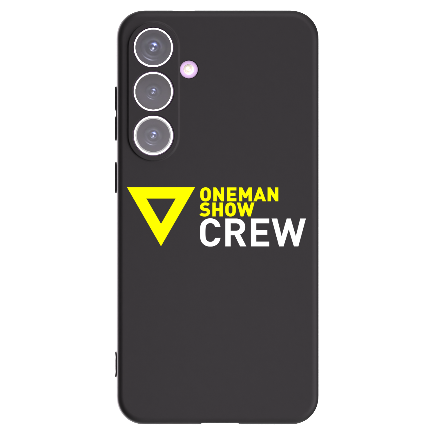 Picasee silikonový černý obal pro Samsung Galaxy S24+ S926B 5G - ONEMANSHOW CREW