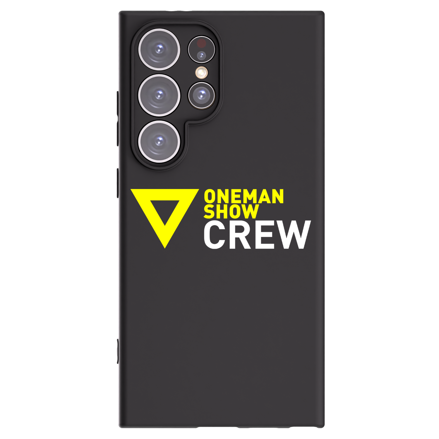 Picasee silikonový černý obal pro Samsung Galaxy S24 Ultra S928B 5G - ONEMANSHOW CREW