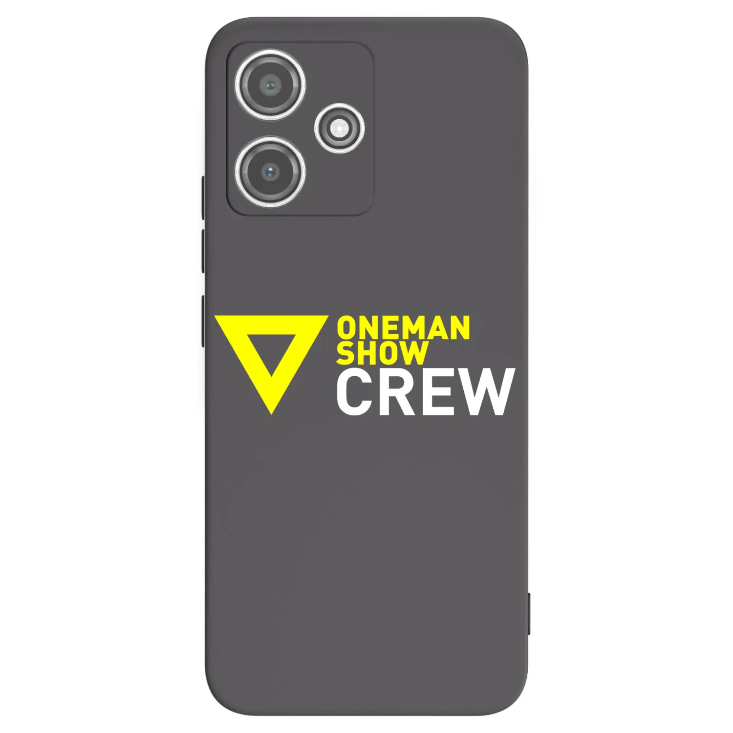 Picasee silikonový černý obal pro Xiaomi Redmi 12 5G - ONEMANSHOW CREW