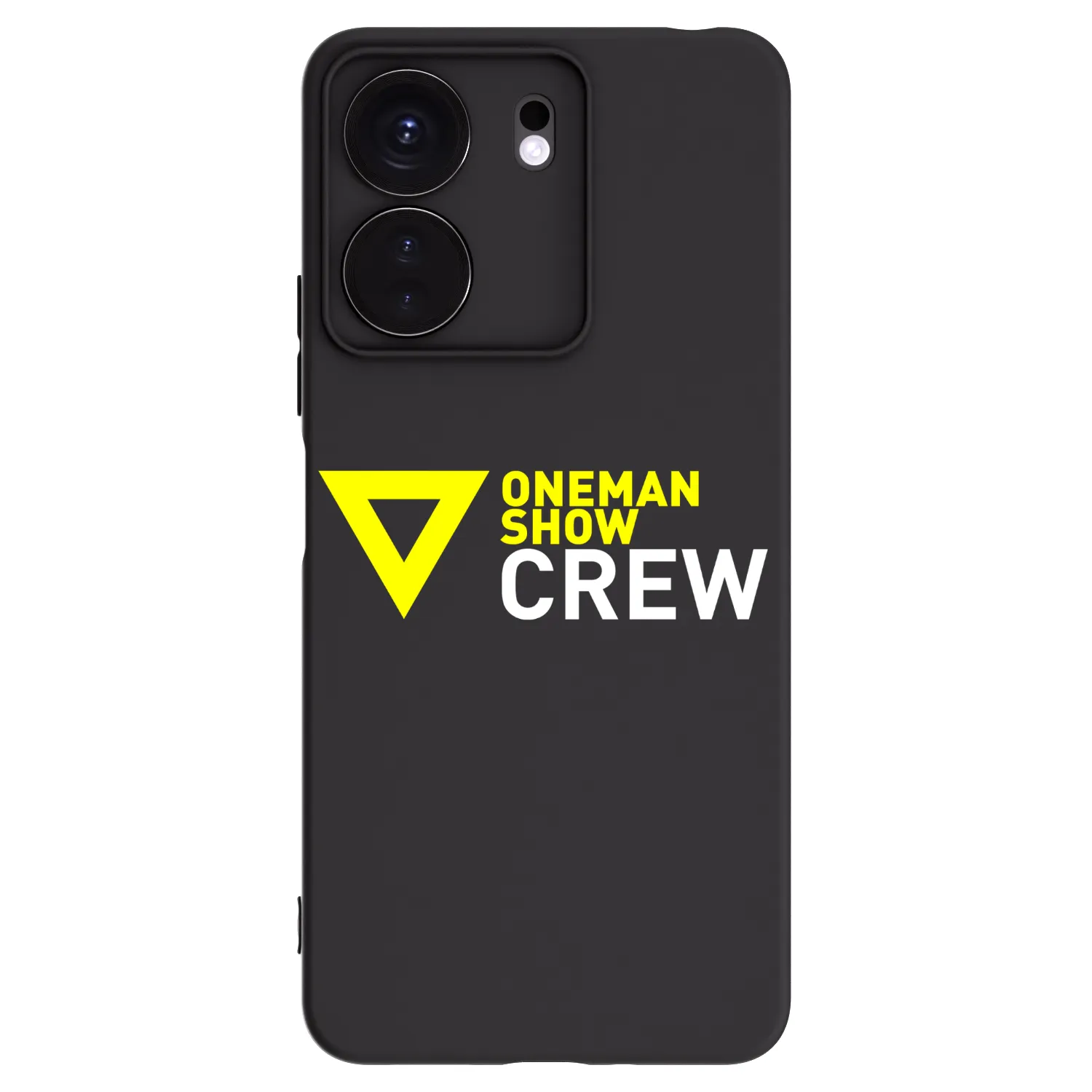 Picasee silikonový černý obal pro Xiaomi Redmi 13C 4G - ONEMANSHOW CREW