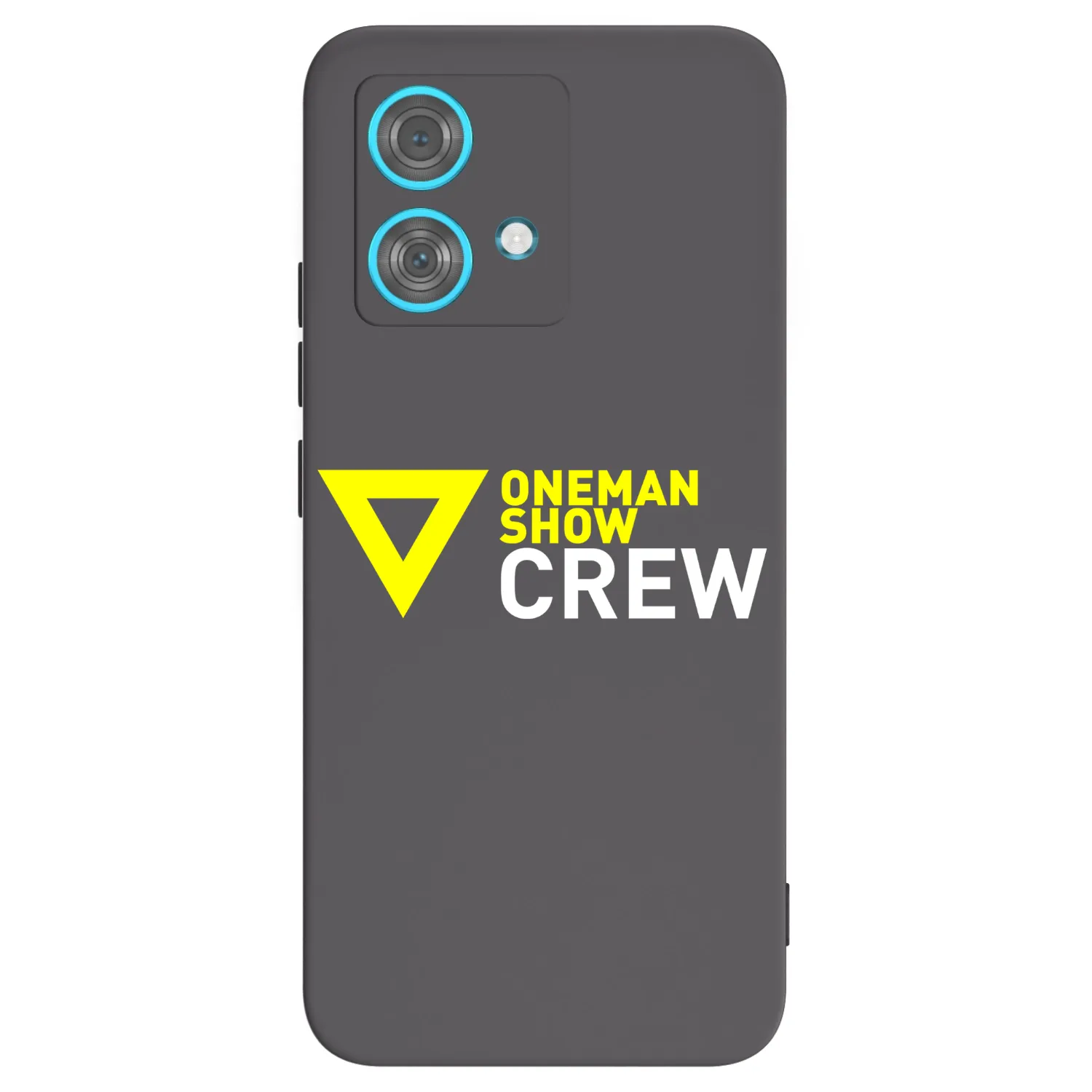 Picasee silikonový černý obal pro Motorola Edge 40 Neo - ONEMANSHOW CREW
