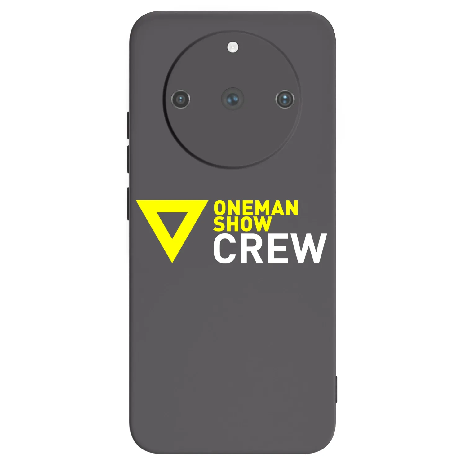 Picasee silikonový černý obal pro Realme 11 Pro+ - ONEMANSHOW CREW