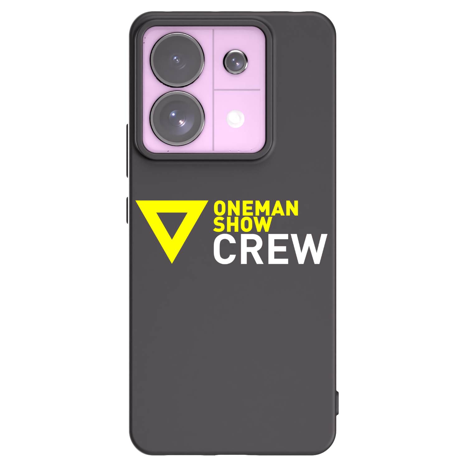 Picasee silikonový černý obal pro Xiaomi Redmi Note 13 Pro 5G - ONEMANSHOW CREW