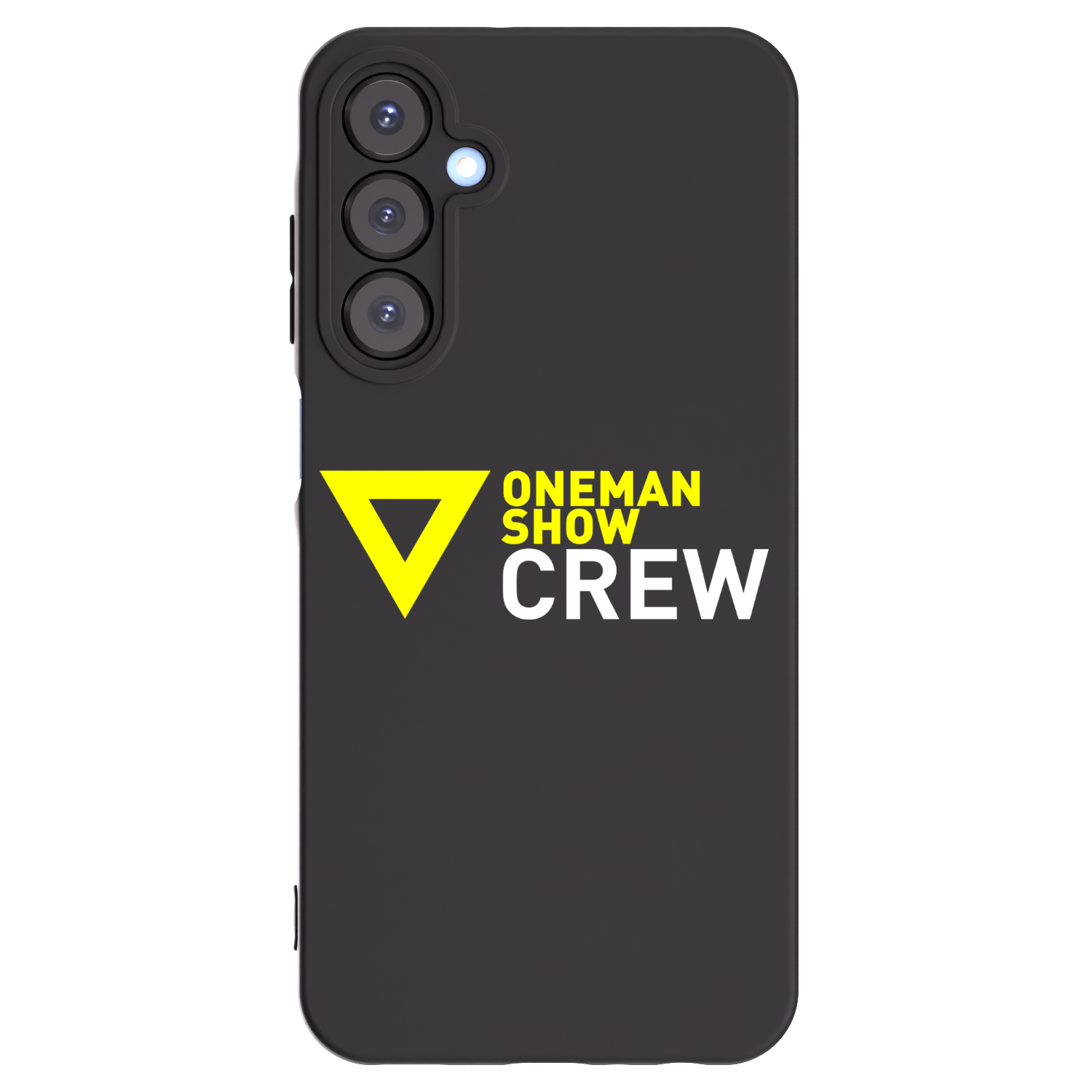 Picasee silikonový černý obal pro Samsung Galaxy A25 A256B 5G - ONEMANSHOW CREW
