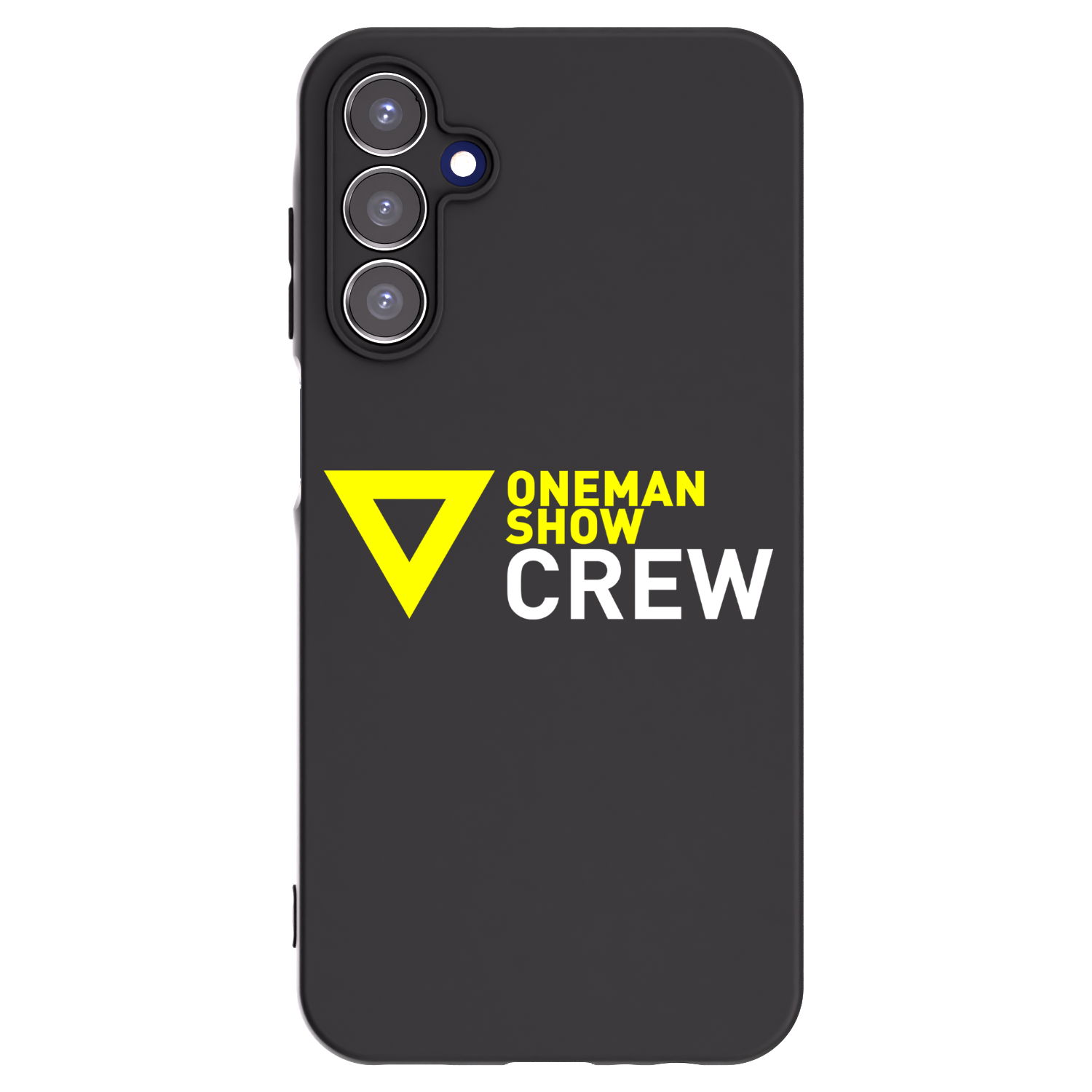 Picasee silikonový černý obal pro Samsung Galaxy A15 A155F 4G - ONEMANSHOW CREW