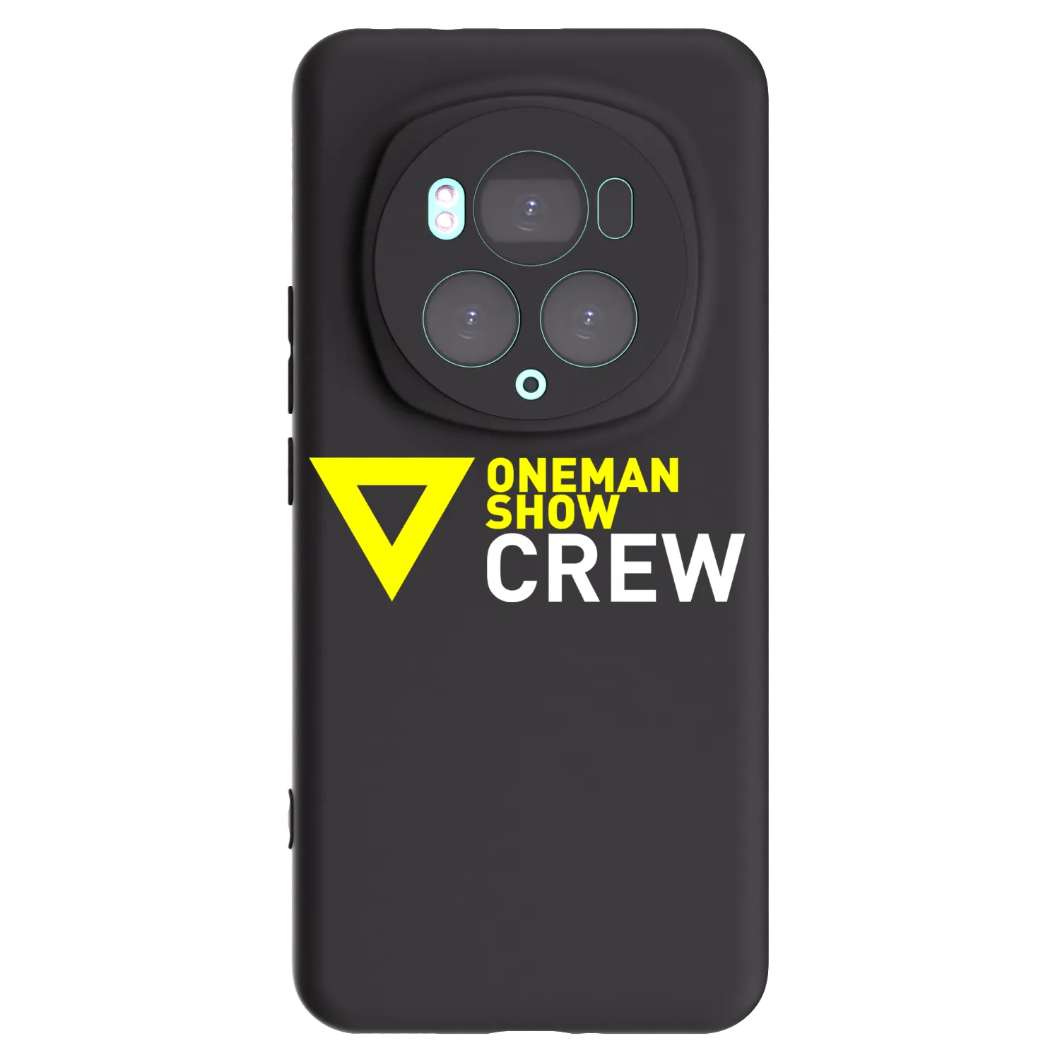 Picasee silikonový černý obal pro Honor Magic6 Pro - ONEMANSHOW CREW