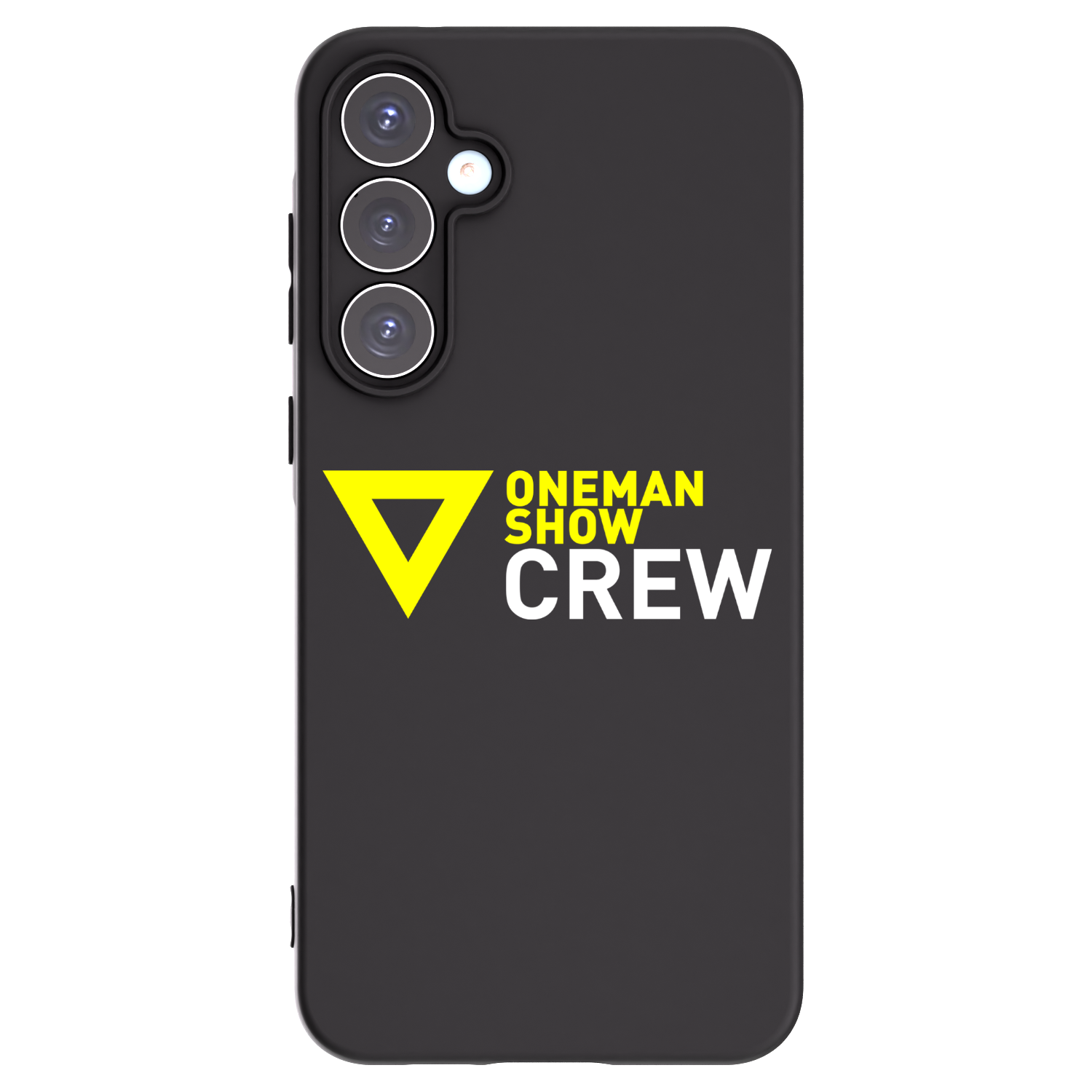 Picasee silikonový černý obal pro Samsung Galaxy A55 5G A556B - ONEMANSHOW CREW