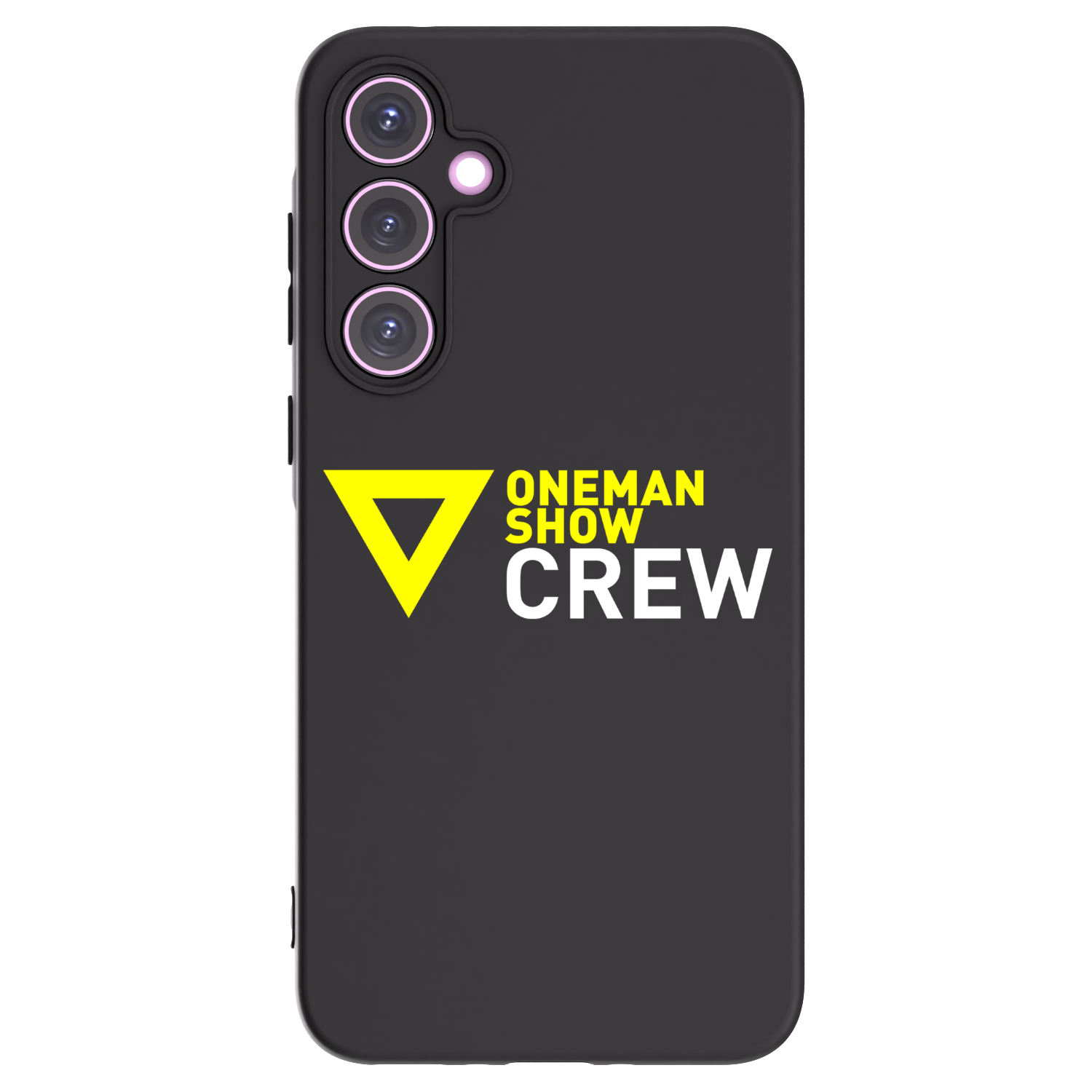 Picasee silikonový černý obal pro Samsung Galaxy A35 5G A356B - ONEMANSHOW CREW