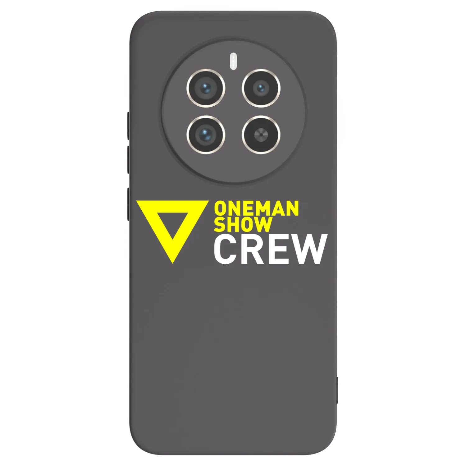 Picasee silikonový černý obal pro Realme 12 Pro 5G - ONEMANSHOW CREW
