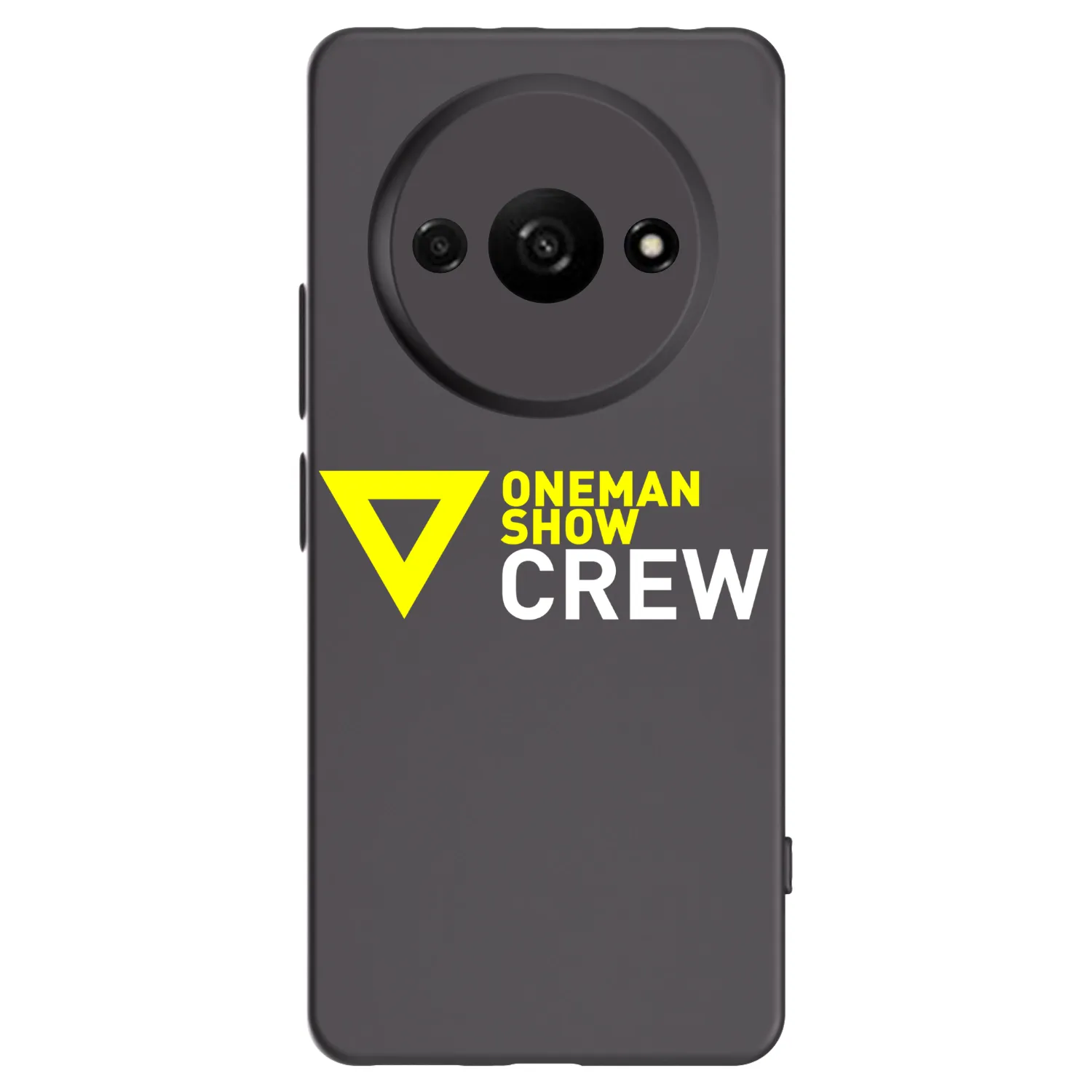 Picasee silikonový černý obal pro Xiaomi Redmi A3 - ONEMANSHOW CREW