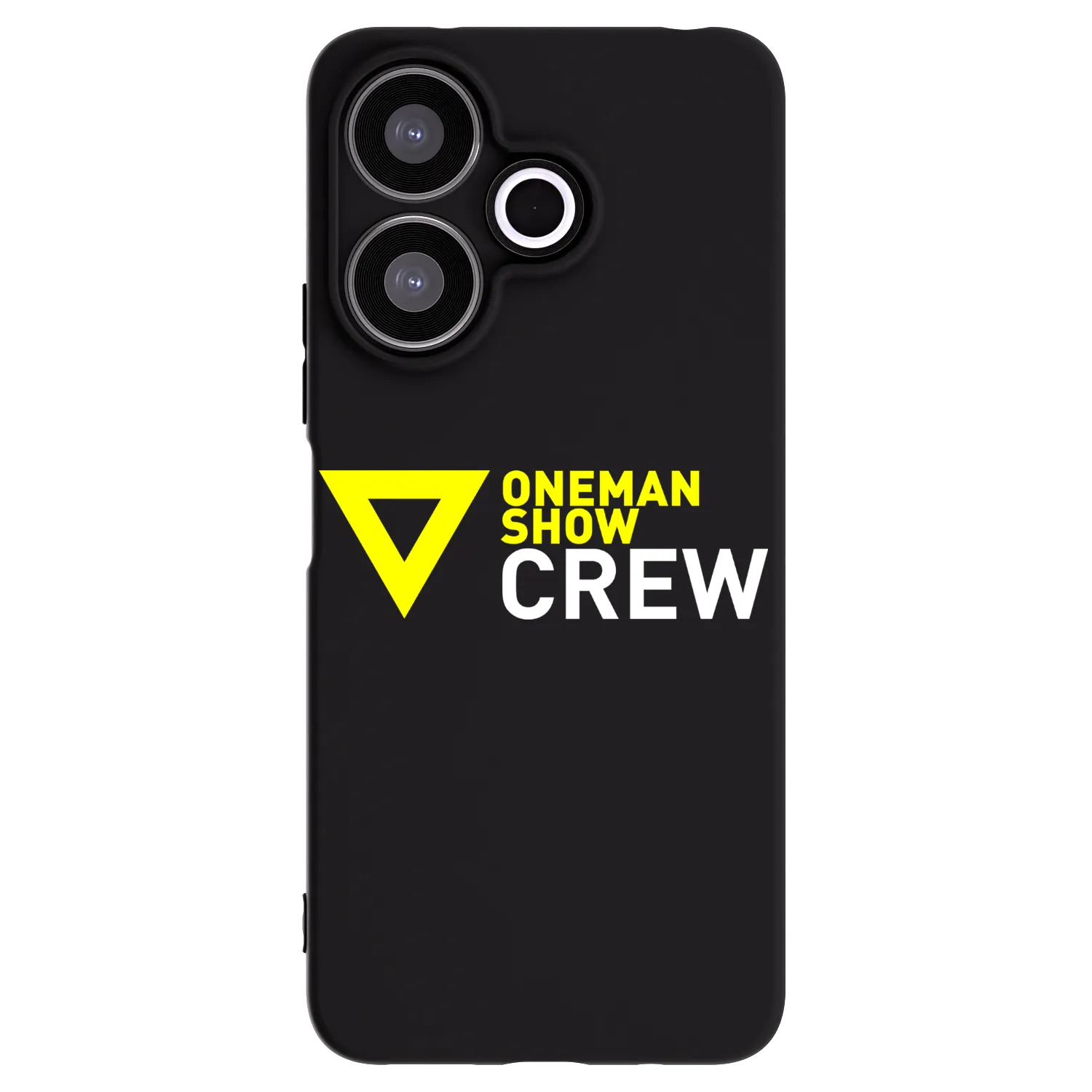 Picasee silikonový černý obal pro Xiaomi Redmi 13 4G - ONEMANSHOW CREW