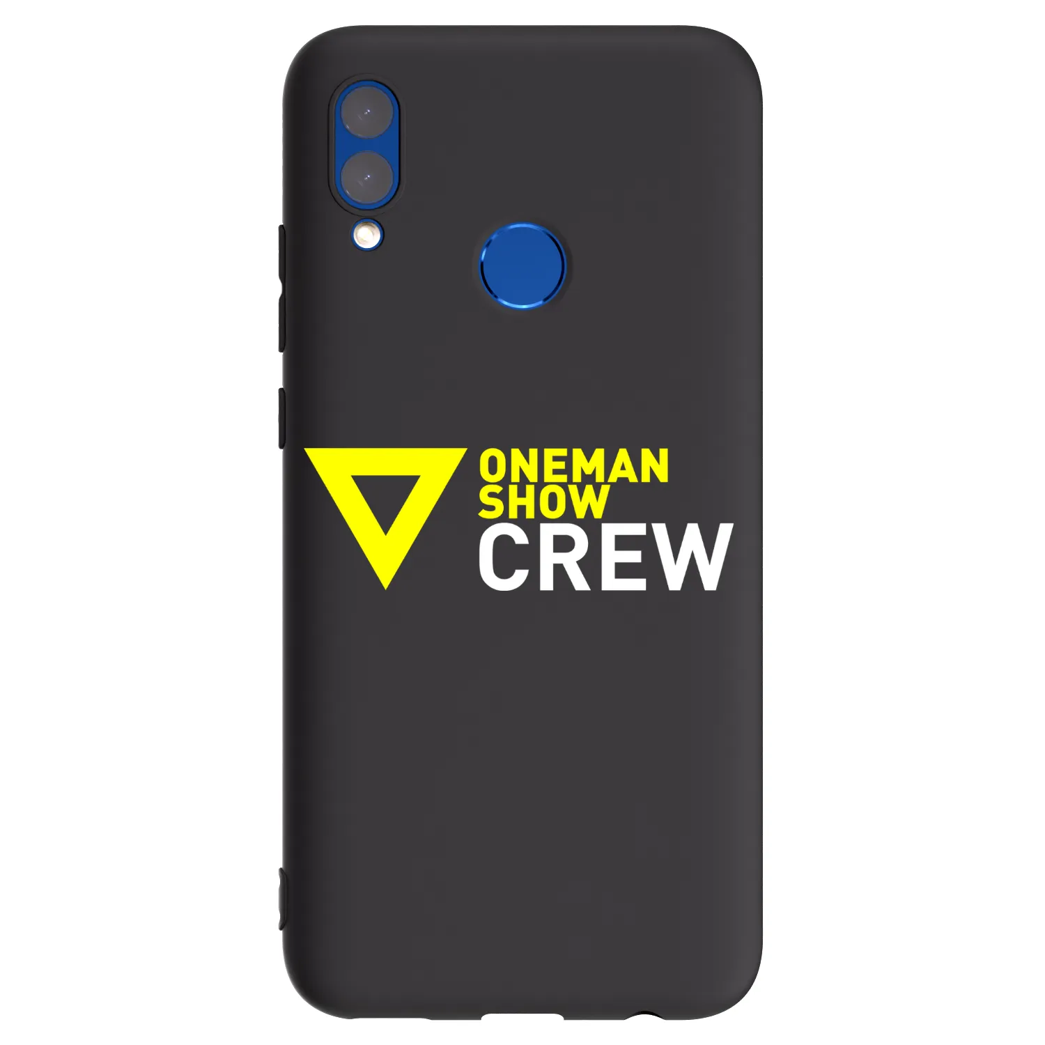 Picasee silikonový černý obal pro Huawei P Smart 2019 - ONEMANSHOW CREW