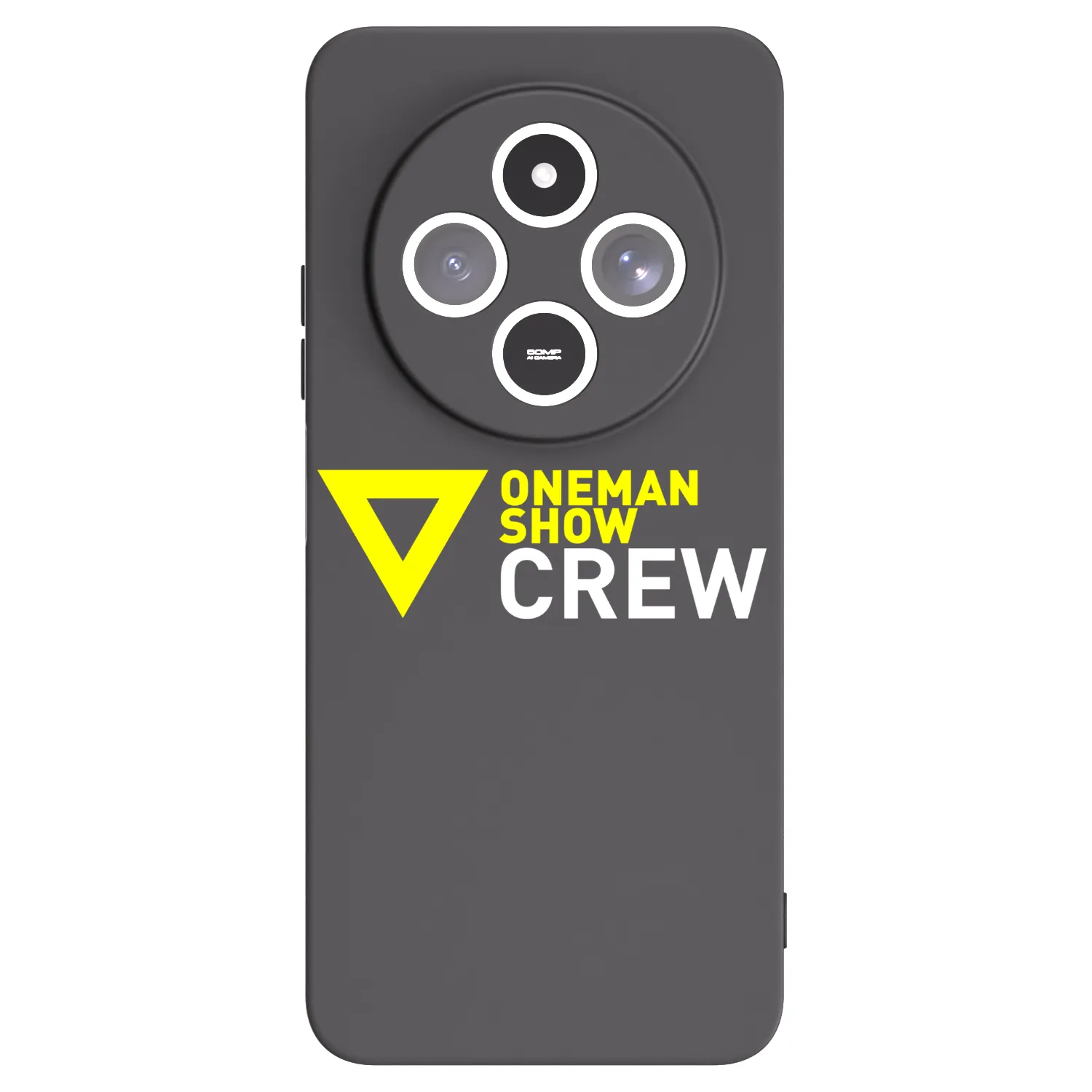 Picasee silikonový černý obal pro Xiaomi Redmi 14C - ONEMANSHOW CREW