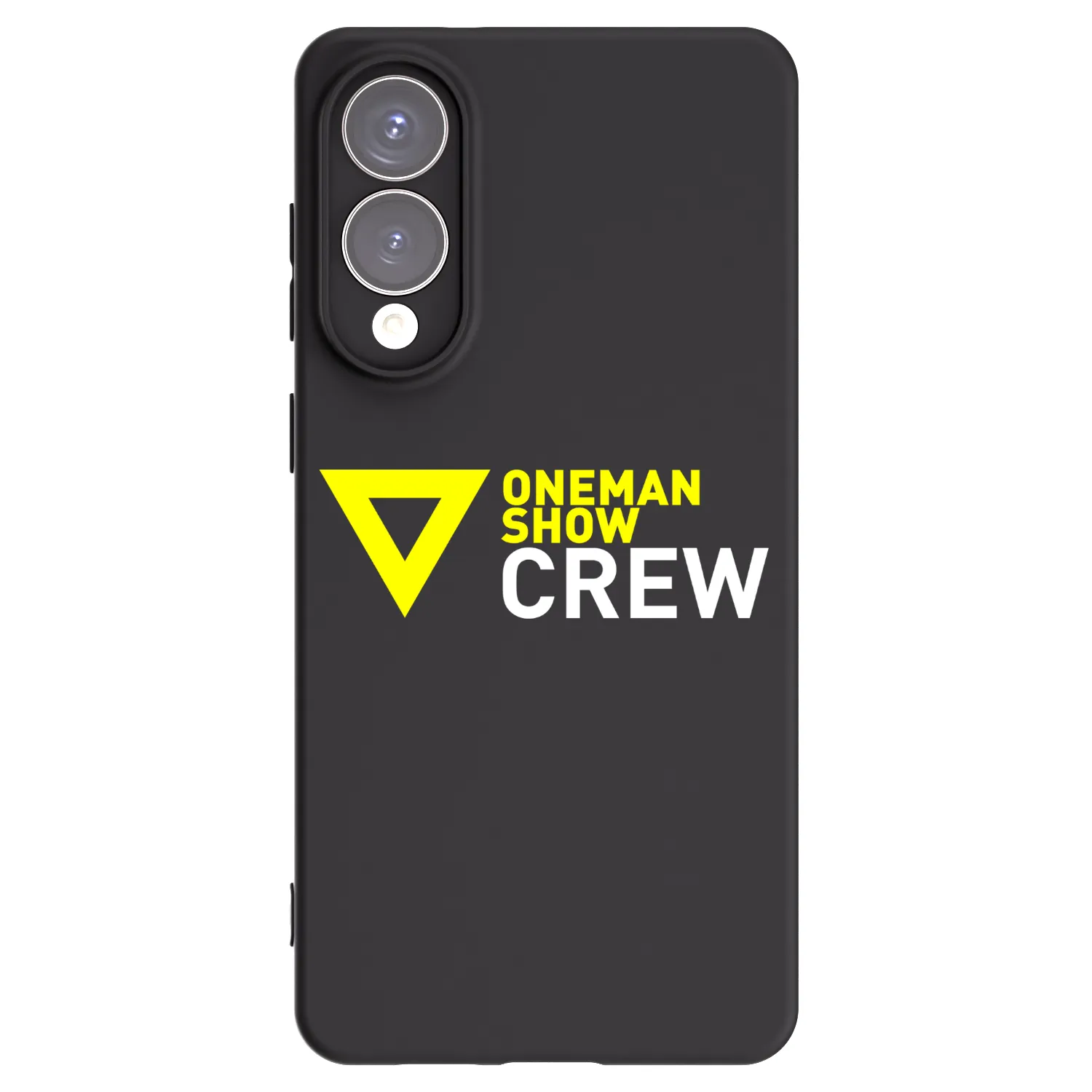 Picasee silikonový černý obal pro Samsung Galaxy S25 Edge 5G - ONEMANSHOW CREW
