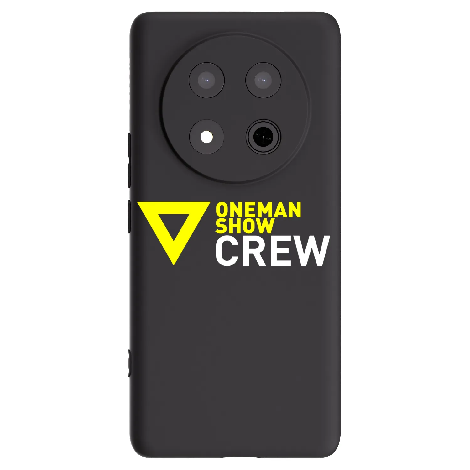 Picasee silikonový černý obal pro Honor Magic7 Lite 5G - ONEMANSHOW CREW