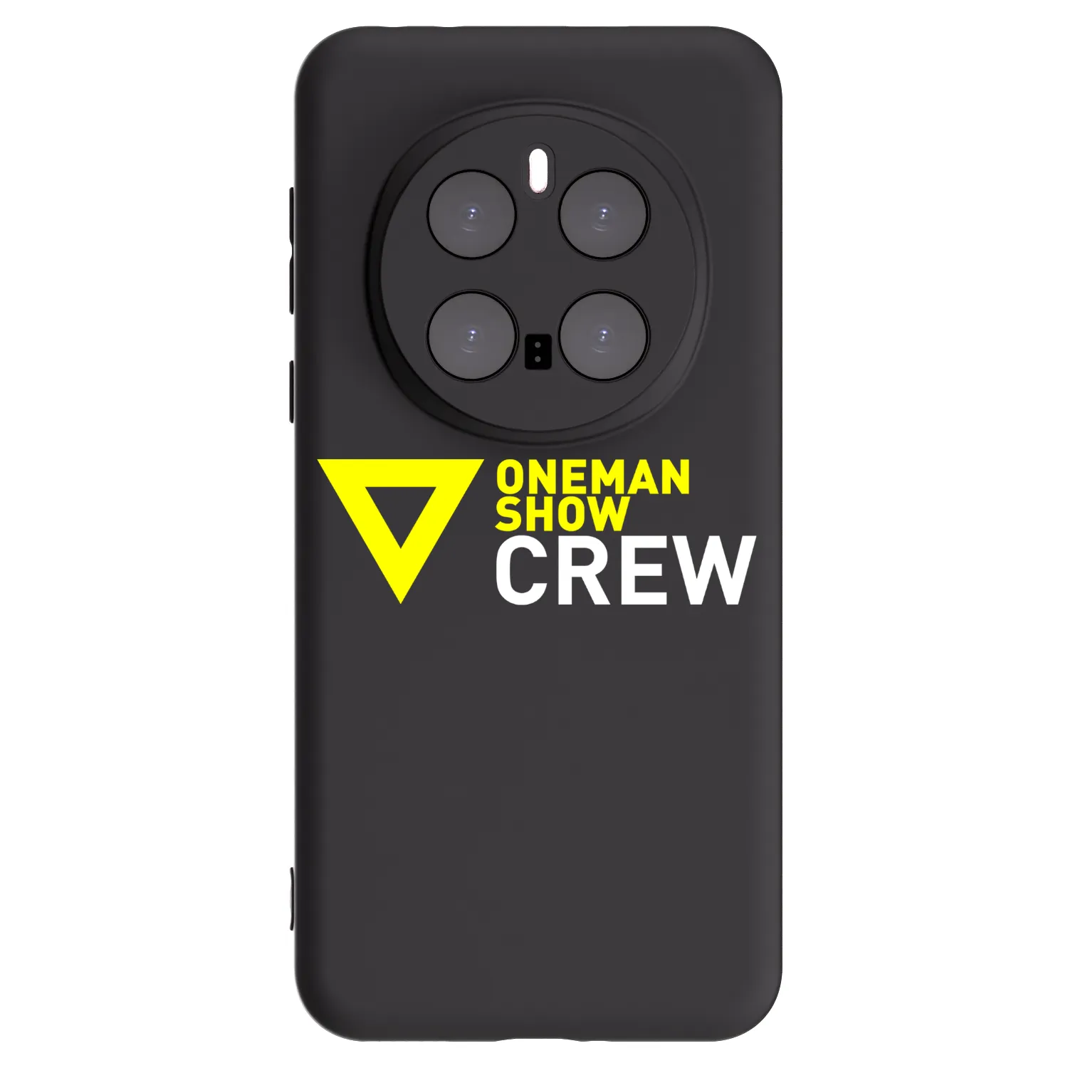 Picasee silikonový černý obal pro Honor Magic7 Pro 5G - ONEMANSHOW CREW