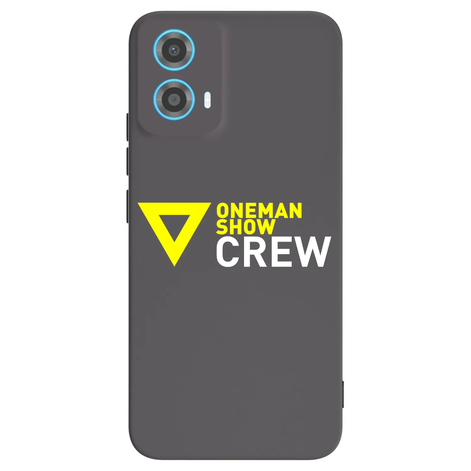 Picasee silikonový černý obal pro Motorola Moto G34 5G - ONEMANSHOW CREW