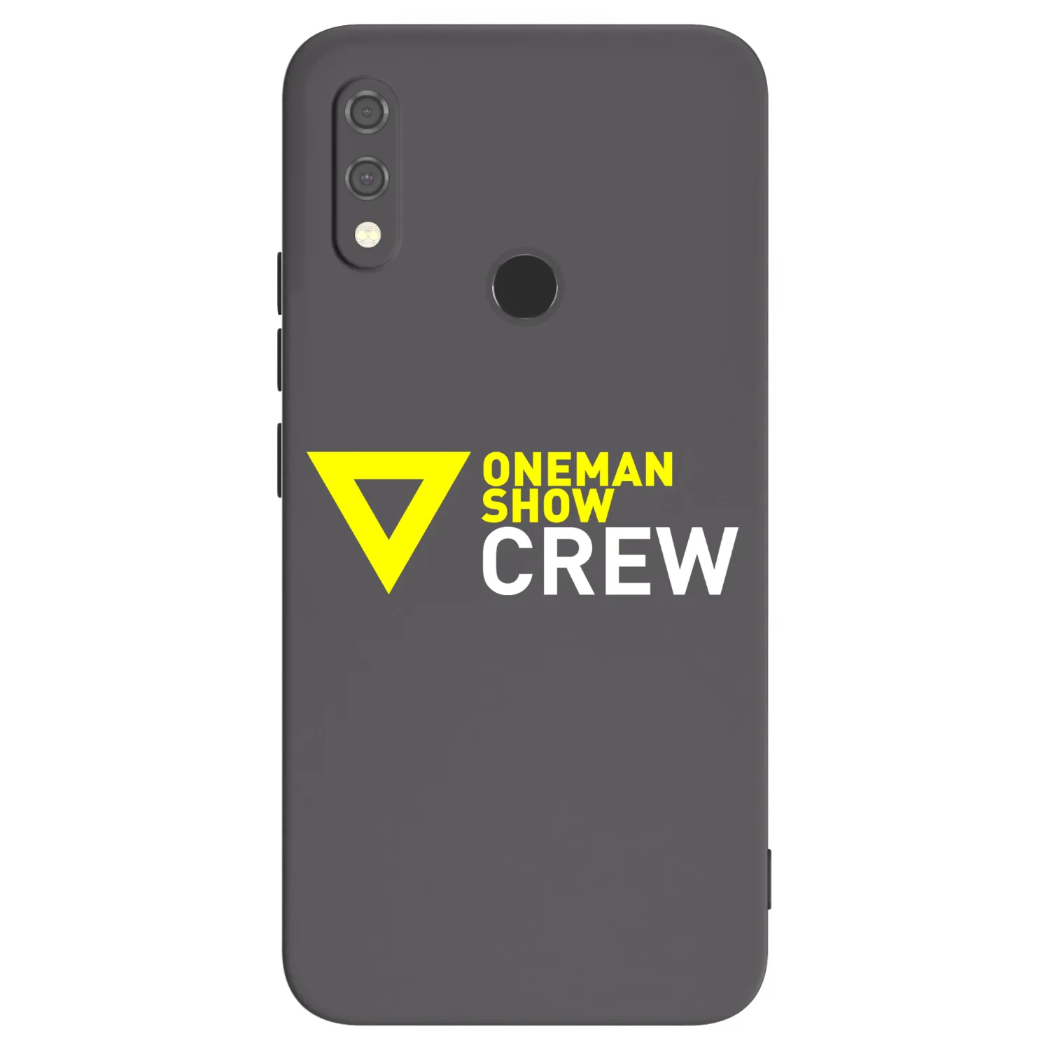 Picasee silikonový černý obal pro Xiaomi Redmi Note 7 - ONEMANSHOW CREW
