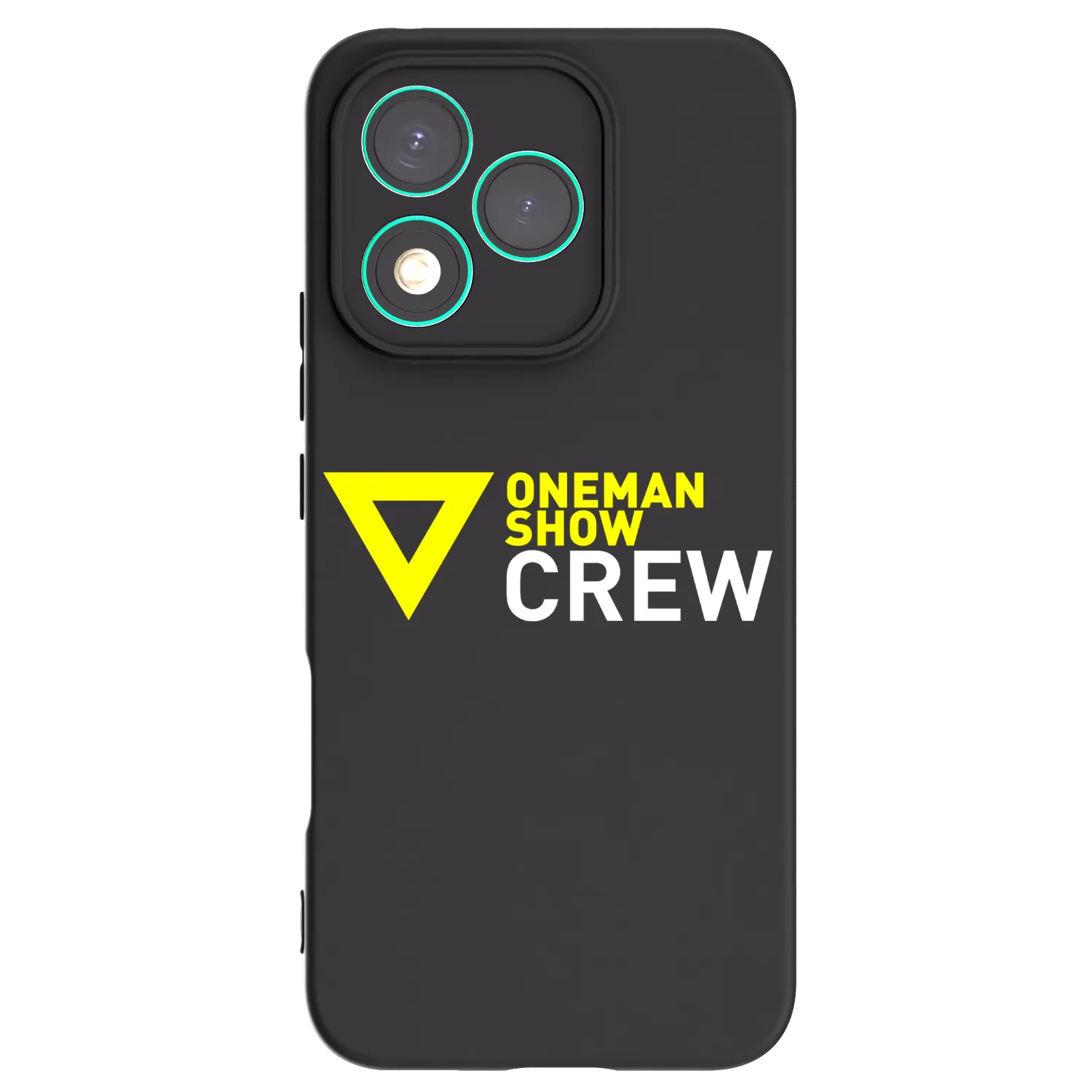 Picasee silikonový černý obal pro Honor 400 Lite 5G - ONEMANSHOW CREW
