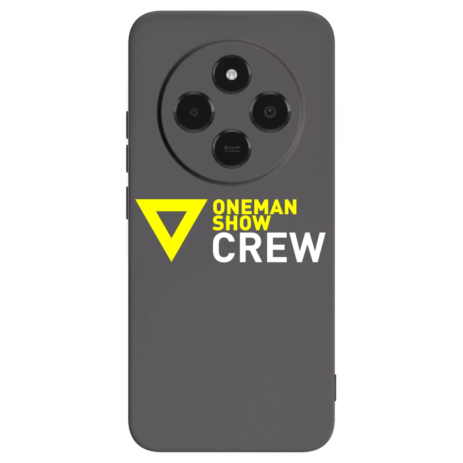 Picasee silikonový černý obal pro Xiaomi Poco C75 - ONEMANSHOW CREW