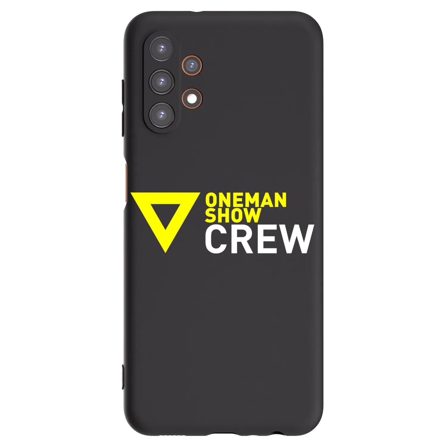 Picasee silikonový černý obal pro Samsung Galaxy A13 5G - ONEMANSHOW CREW