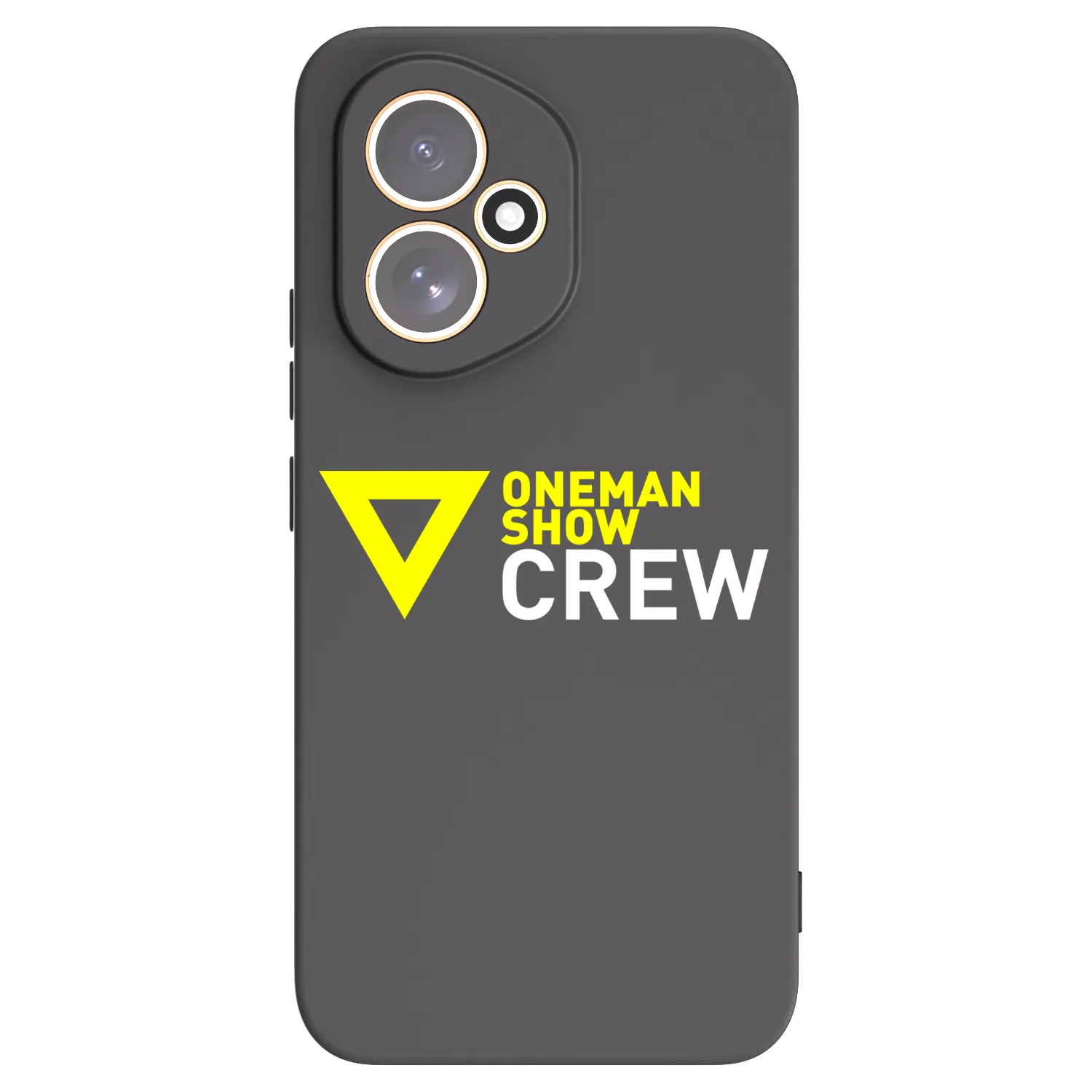 Picasee silikonový černý obal pro Honor 400 5G - ONEMANSHOW CREW