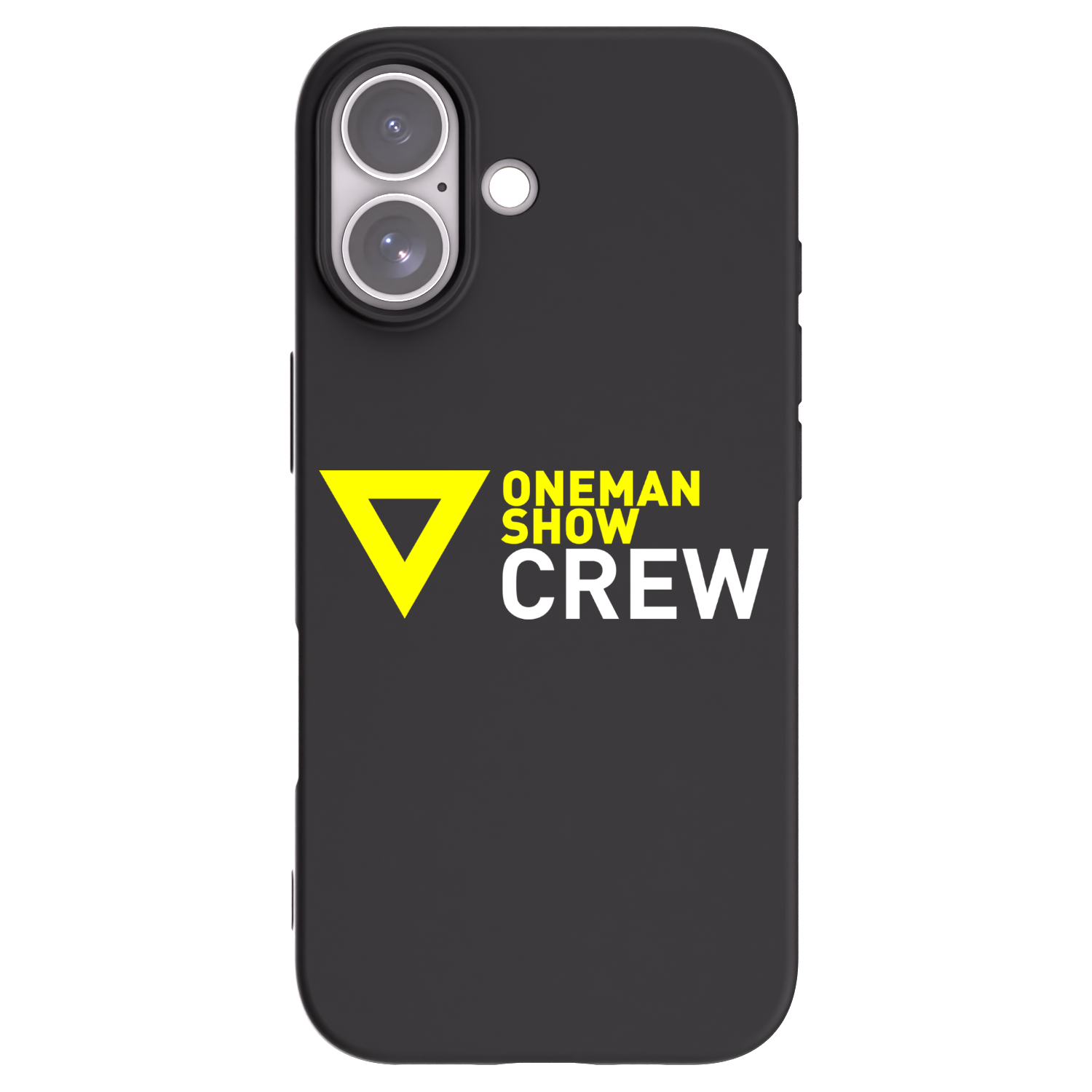 Picasee silikonový černý obal pro Apple iPhone 17 - ONEMANSHOW CREW